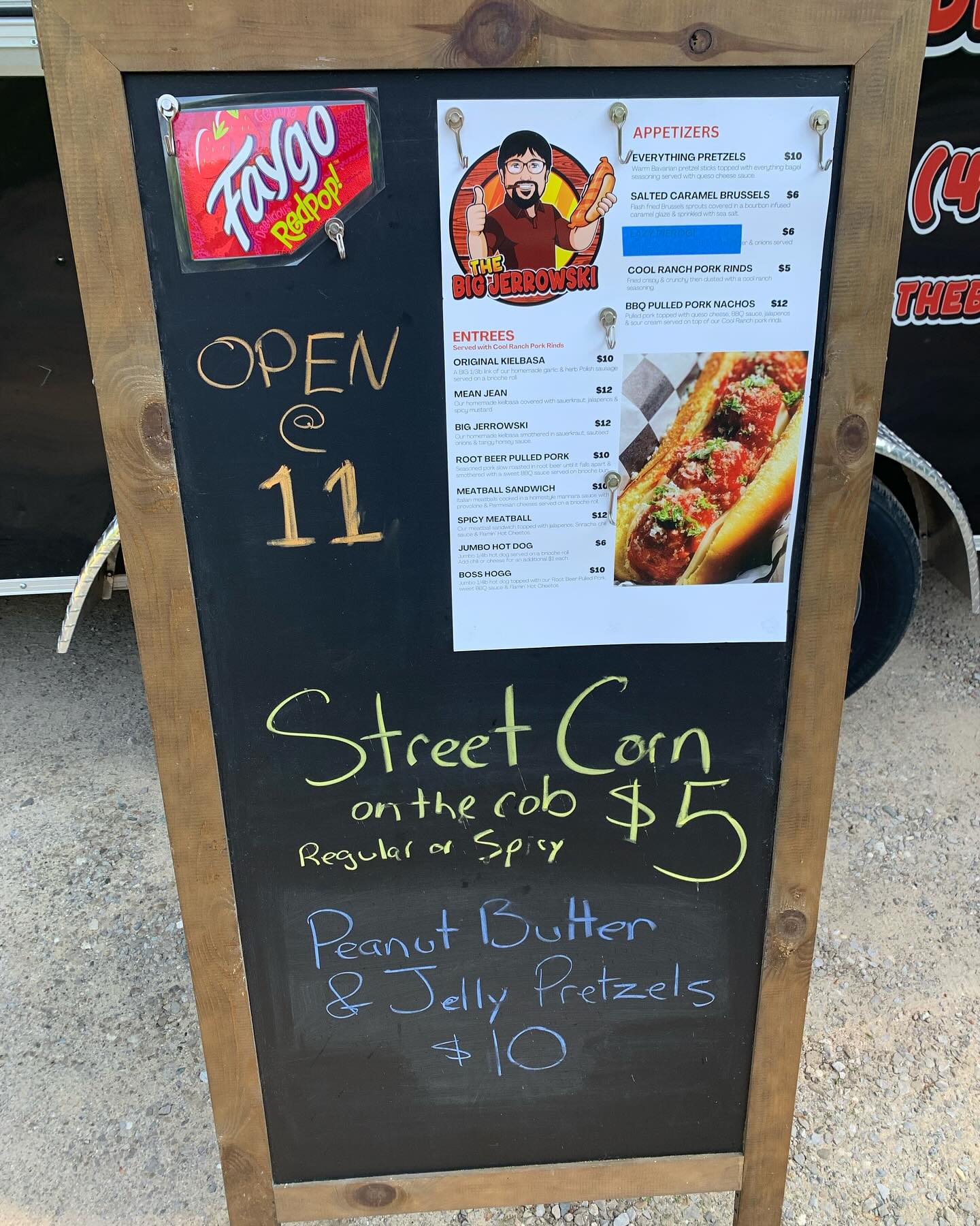 Come and get your lunch today with The Big Jerrowski after you shout with us!