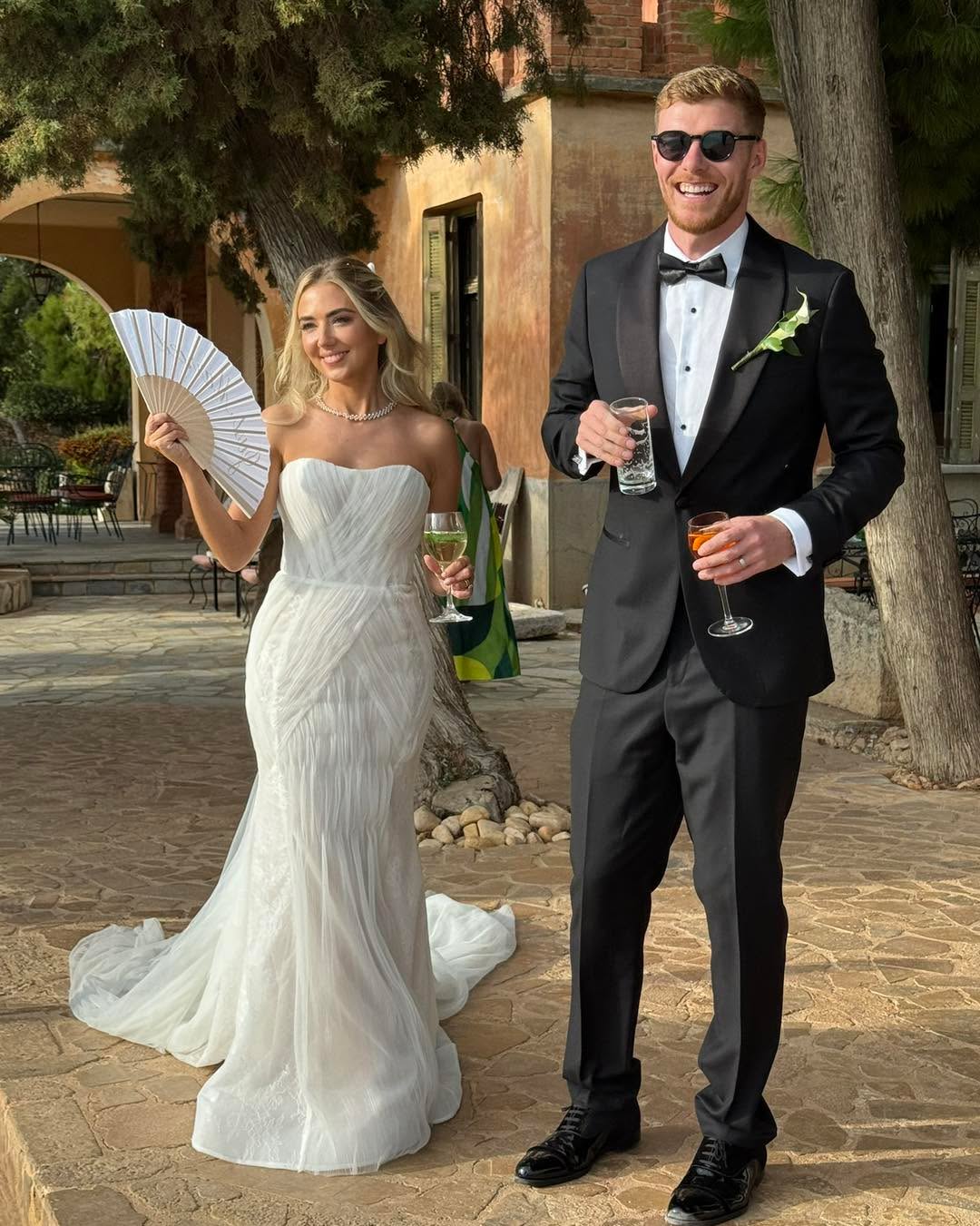 Congratulations Mr & Mrs Adams 💕
The most incredible day. 🤩 #athens @chloejessr @tomadams9