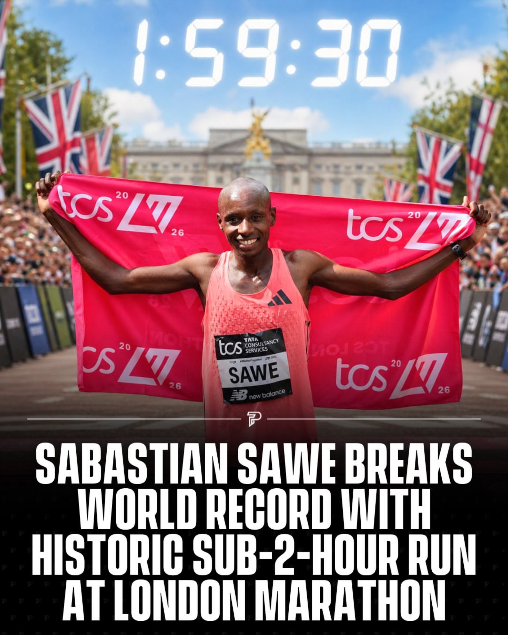 They said it couldn’t be done, but Sabastian Sawe just broke the World Record with a historic sub-2-hour London Marathon run. 💨
Next stop? He says he can do it in 1:58! 🤯
Credit: @pubity
#LondonMarathon #Marathon #PersonalBest #WorldRecord