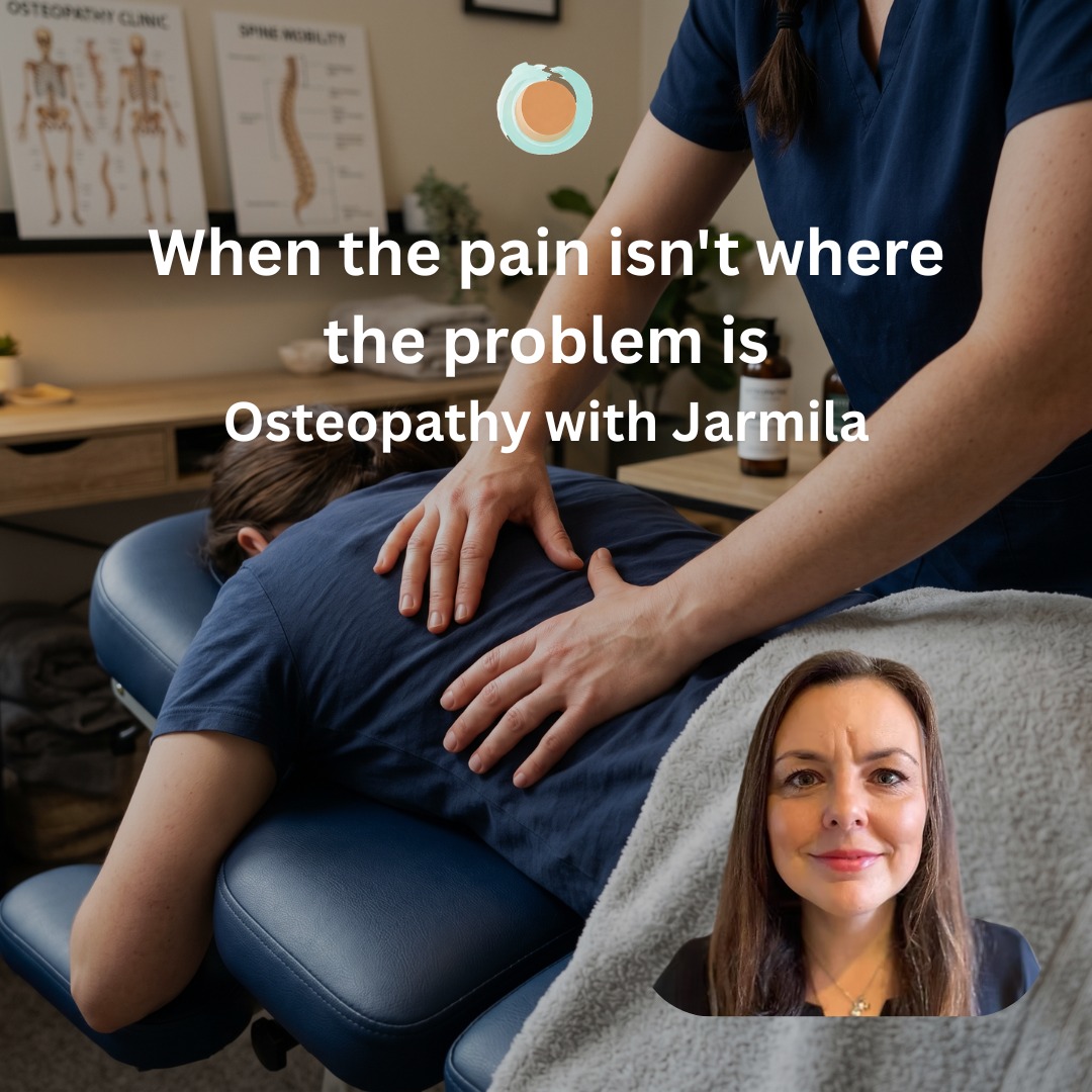 Some pain is exactly where it feels. Often, it isn't. A tight neck might trace back to your jaw. A nagging knee to your hip. Lower back pain to how you breathe.
Osteopathy works on the whole body — using hands-on assessment and treatment to find the chain of compensations behind your symptoms, and release them at the source. Joints, muscles, fascia, posture, movement patterns — all part of the picture.
Jarmila now offers it at Ginger. Whether you've been managing chronic discomfort, recovering from an injury, or just feel less mobile than you used to, this is worth a conversation.
Book online or call 01727 869929 to book with Jarmila.
#GingerNaturalHealth #Osteopathy #StAlbansOsteopathy #BackPainRelief #PostureCare #JointPain #ChronicPainRelief #HolisticHealth #StAlbans #HertfordshireWellness