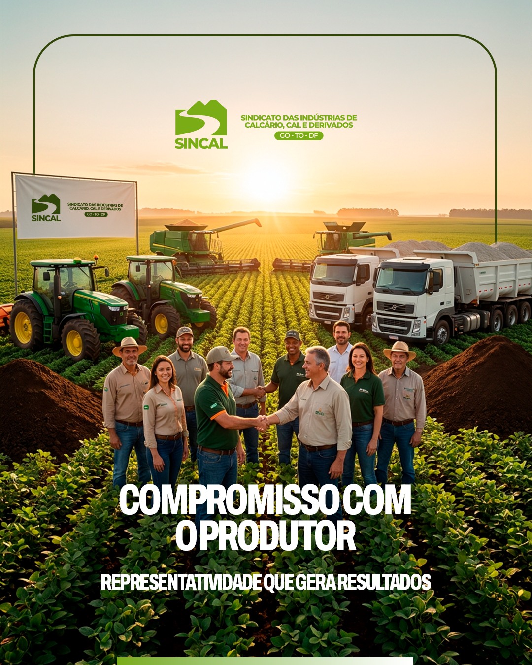 O SINCAL atua em defesa do setor e no fortalecimento da agricultura brasileira.