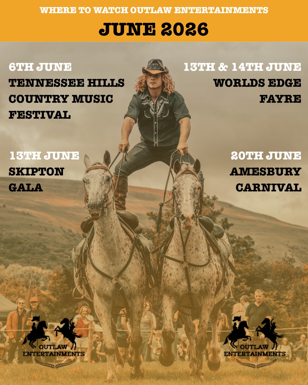 👀 Where to find us in June 👀
Always keep up to date with our latest show dates on our website - link in bio.
Got a question about an event? Send us a message!