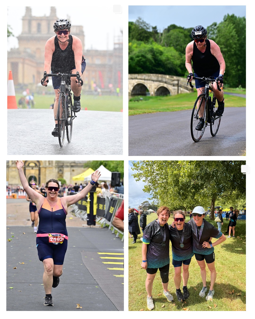 Blenheim Sprint Triathlon 2026 - done!
Ooft, it was hard. This was my fifth triathlon and I don't quite recall needing to dig so deep. Maybe in the 70.3 Half Iron which is a nightmare but I must confess I thought I might be able to imperfectly prepare for a Sprint and still grit it out.
It’s either a vote for my confidence that I felt I could just grind out a 750m swim, a 20km bike ride and a 5k run, or a vote for my optimistic delusion.
My training was not perfect. Instead of peaking 3 weeks out I went on holiday to Greece. I did some ocean swims but mostly swam in inconsistently chilled Greek white wine. A glute injury also meant I didn't have the same power I normally do.
�My swim was perhaps the best I have ever felt in a triathlon and given I normally feel on the verge of a panic attack I was very pleased with that.
Exited the lake to find the rain lashing down which turned the bike ride into a test of nerves and brakes. My chain fell off just as I was exiting transition. There were actual groans from the spectators. I am very proud to say I flipped my bike upside down and calmly reattached it. The lashing rain meant the grease was washed off my hands and legs before the first corner.
The run was a comedy of limps and flaps and deep digging into my stubbornness. By the end I was using my tri belt as some sort of glute support.
And none of it matters because I got the job done through the bad prep, the rain, the chain and the pain.
Best part of it was doing it with two friends. All of us out there doing something extraordinary early on a Saturday morning. Well done Katie Riches and Rebecca Tomkins. Heroes. We can do hard things.
Oh and it was thrilling to race alongside Johnny Brownlee who completed six sprint triathlons on Saturday and another 4 on Sunday and broke a world record. Rapid and making it look effortless.