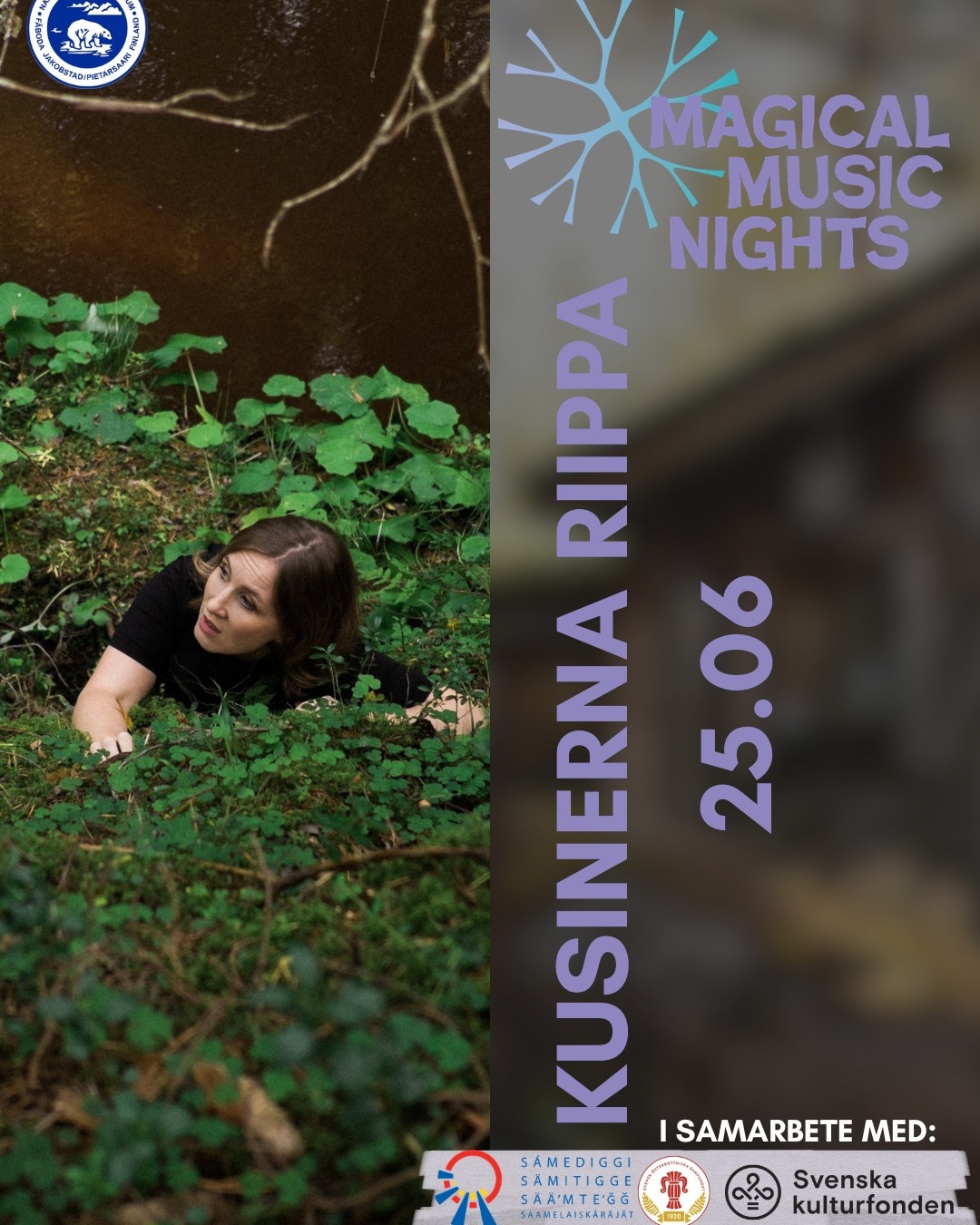 🇸🇪 Magical Music Nights: Kusinerna Riippa
⏱️ Torsdag 25.6 kl. 18:00
📍Arktiska museet Nanoq, utomhuskonsert i Björnidet
Nya finlandssvenska visor med gitarristen Niko Riippa och sångerskan Jessica Riippa. Duon förenar den finlandssvenska vistraditionen med influenser från amerikansk blues och folkmusik.
🎟En biljett kostar 20 € för vuxna och 15 € för studerande. Biljetten inkluderar även inträde till museet som har kvällsöppet till kl. 20.00. Nanoqföreningen säljer kaffe, samt något sött och salt att äta.
Förhandsbokning av biljetter sker genom formuläret som finns i Nanoqs instagram. Förhandsbokning är inte ett måste men rekommenderas varmt.
❗OBS Evenemanget hålls med väderreservation.
Välkommen!✨
🇫🇮 Magical Music Nights: Kusinerna Riippa
⏱️ Torstai 25.6 klo. 18
Arktinen museo Nanoq, ulkoilmakonsertti
📍 Karhunpesä
Uusia suomenruotsalaisia lauluja kitaristi Niko Riippalta ja laulaja Jessica Riippalta. Duo yhdistää suomenruotsalaisen lauluperinteen amerikkalaisen bluesin ja folkmusiikin vaikutteisiin.
🎟Lippu maksaa 20 € aikuisilta ja 15 € opiskelijoita. Lippu sisältää myös pääsyn museoon, joka on avoinna iltaisin klo 20.00 asti. Nanoq-yhdistys myy kahvia sekä pientä makeaa ja suolaista syötävää.
Lippujen ennakkovaraus tehdään lomakkeen kautta, joka löytyy Nanoqin Instagramista. Ennakkovaraus ei ole pakollinen, mutta sitä suositellaan lämpimästi.
❗Huom. Tapahtuma järjestetään säävarauksella.
Tervetuloa!✨
🇬🇧 Magical Music Nights: Kusinerna Riippa
⏱️ Thursday 25th June at 18:00
📍Arctic Museum Nanoq, outdoor concert at the Bear's Den
New Finland-Swedish songs by guitarist Niko Riippa and singer Jessica Riippa. The duo combines the Finland-Swedish ballad tradition with influences from American blues and folk music.
🎟Tickets cost 20 € for adults and 15 € for students. The ticket also includes entry to the museum, which will have evening opening hours until 20.00. The Nanoq association will be selling coffee as well as sweet and savory snacks.
Advance ticket reservations can be made through the form, available on Nanoq's Instagram. Advance reservation is not required, but it is highly recommended.
❗Note: The event is weather dependent.
✨Welcome!