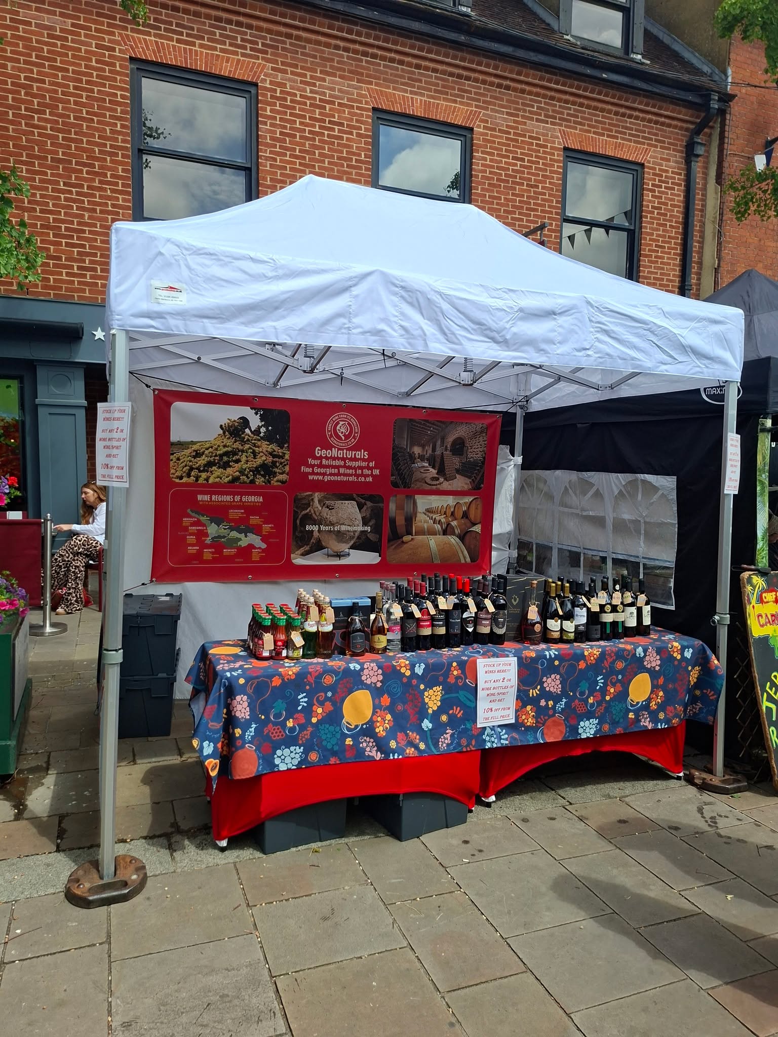 NEW MARKET! Every Thursday, we will be at Henley market with a selection of our fine Georgian wines, spirits, and condiments 🇬🇪 Stop by and see us to taste some of our wine, and pick up a bottle or two to take home for the weekend!