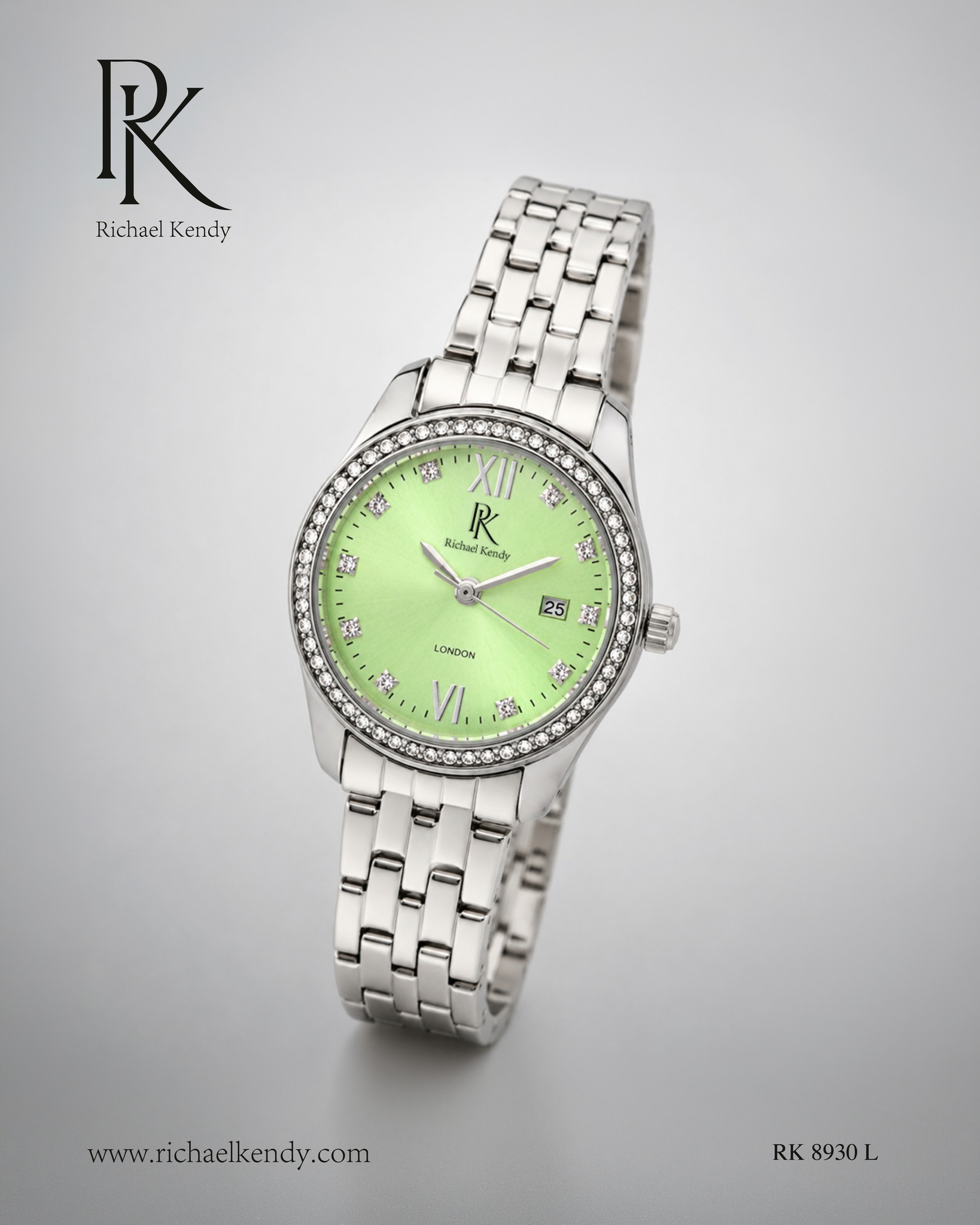 Fresh. Elegant. Unforgettable. 💚⌚
Turn every glance into a statement of style and sophistication.
#RichaelKendy #LuxuryWatch #ElegantStyle #TimelessBeauty #WomensFashionWatch