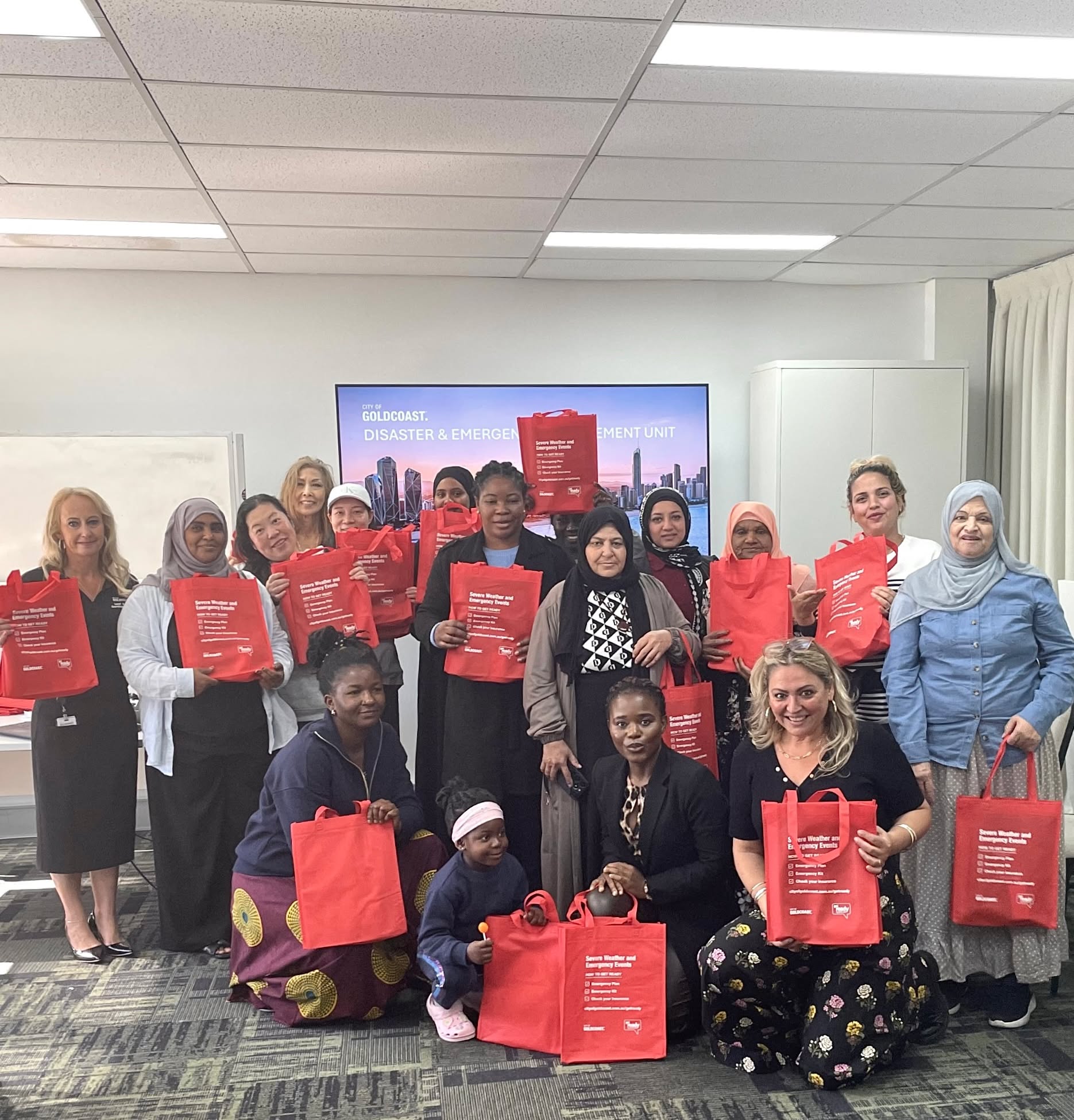 Our Multicultural Women’s Friendship Group welcomed Renae Philipson from the City of Gold Coast’s Disaster and Emergency Management Unit, who shared valuable information on how to prepare for emergencies and natural disasters in our city. A big thank you to Renae for supporting our community with this important knowledge.
To learn more about emergency preparedness, visit https://dashboard.goldcoast.qld.gov.au/ and sign up to the City of Gold Coast Emergency Alerts.
Interested in joining any of our women’s groups? Contact us 💜
