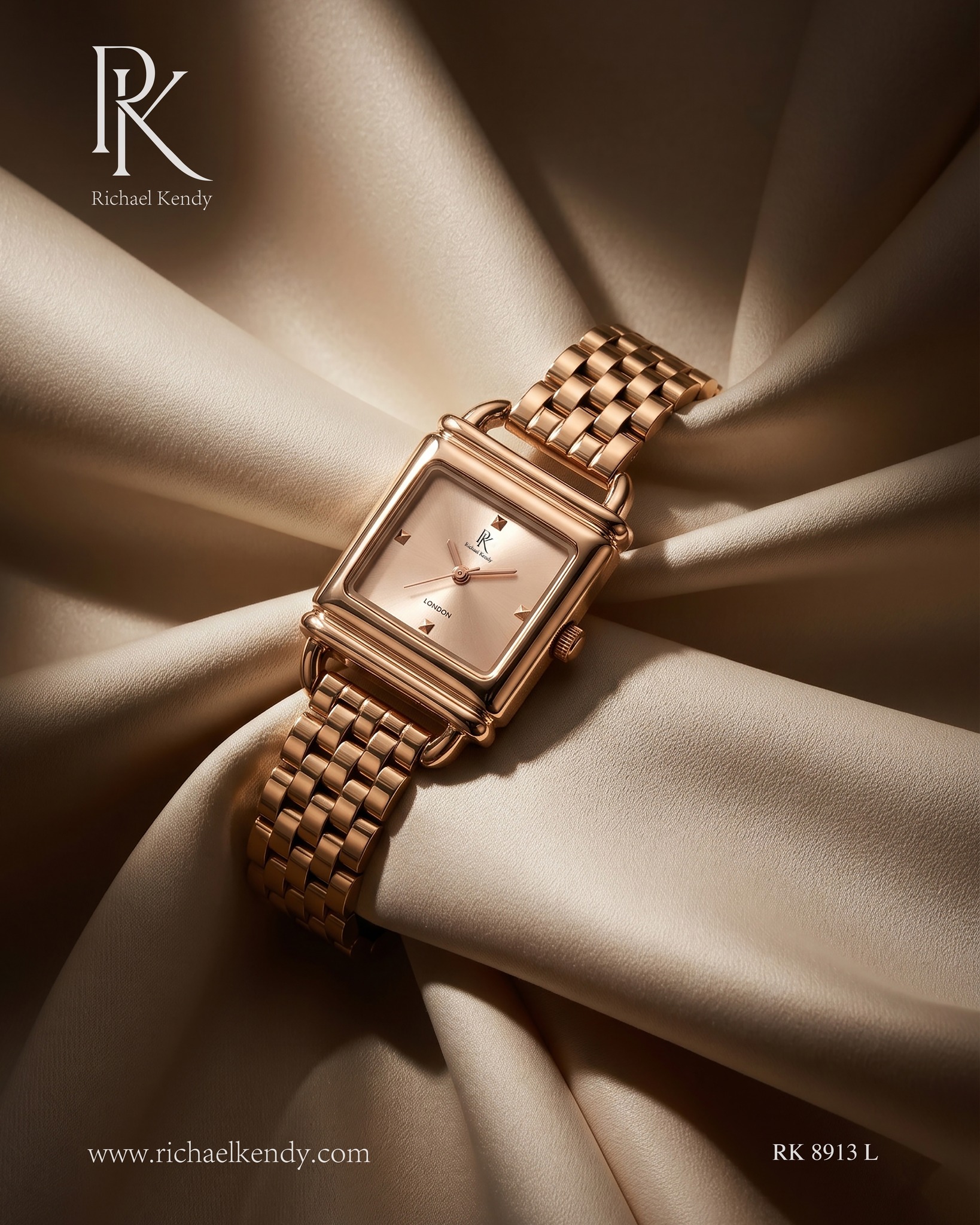 ✨ Grace in Every Detail. A timeless rose gold design crafted to elevate your everyday elegance.
#RichaelKendy #WomensWatch #ElegantStyle #RoseGoldWatch #TimelessBeauty