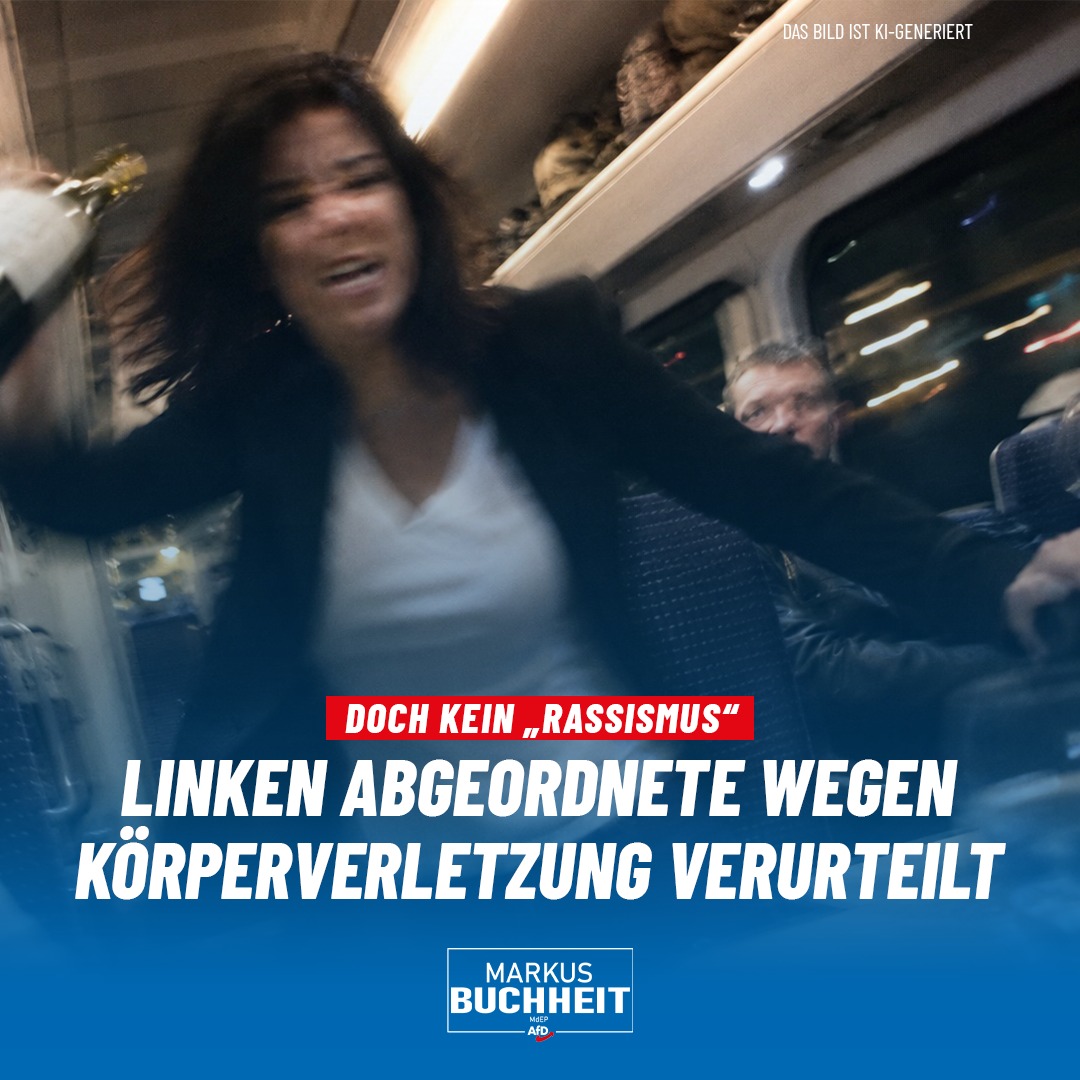 Erst hat sie versucht, einen Rassismus-Skandal zu erfinden - jetzt endet das selbst inszenierte Opfer-Drama von Gökay Akbuluts mit einer Verurteilung wegen versuchter gefährlicher Körperverletzung und einer Geldstrafe von 51.600 Euro. Das Amtsgericht Stuttgart sah es als erwiesen an, dass die Bundestagsabgeordnete der Linken mehrere Personen in einem Zug mit einer Flasche attackiert hatte.
Wohl um sich der Verantwortung zu entziehen, hatte Akbulut versucht, einen rassistischen Angriff gegen sich herbeizufantasieren - doch anstatt ihres George-Floyd-Moments mit bundesweiten Solidarisierungsbekundungen erhält sie jetzt einen Strafbefehl und ist vorbestraft. In der Linkspartei nennt man das wohl politisches Engagement.