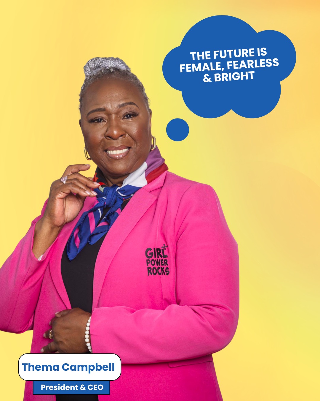 For more than 25 years, Girl Power Rocks has been empowering “at-promise” girls with the tools, support and opportunities they need to succeed in school, in leadership and in life. Learn more about our programs and how you can make a difference at girlpowerrocks.org.