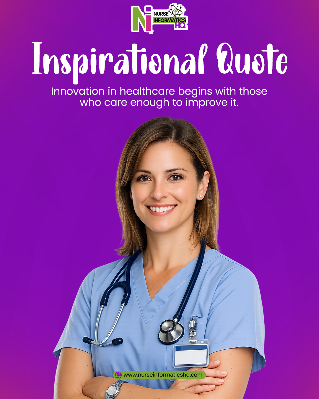 💙 Inspirational Quote
"Innovation in healthcare begins with those who care enough to improve it."
Every advancement in healthcare starts with passionate professionals who are committed to making patient care safer, smarter, and more efficient. By combining clinical expertise with technology, we can shape a healthier future for everyone.
Keep learning. Keep innovating. Keep making a difference.
🌐 www.nurseinformaticshq.com
#NursingInformatics #HealthcareInnovation #DigitalHealth #NursingLeadership #PatientCare #HealthIT #FutureOfHealthcare #NursingCareer #HealthcareTechnology #Inspiration