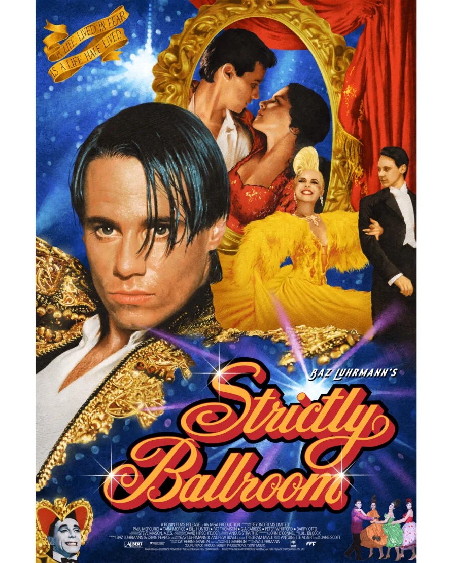 Cinema - Strictly Ballroom (4K Restoration) (12A) 18 - 21 July
MK Gallery
Now in dazzling 4K for the first time, Baz Luhrmann’s iconic debut feature follows Scott Hastings (Paul Mercurio), a male dancer who refuses to follow the accepted rules of ballroom dancing and creates his own style of choreography, infuriating the ballroom dancing establishment.
https://mkgallery.org/event/strictly-ballroom-4k-restoration-12a/