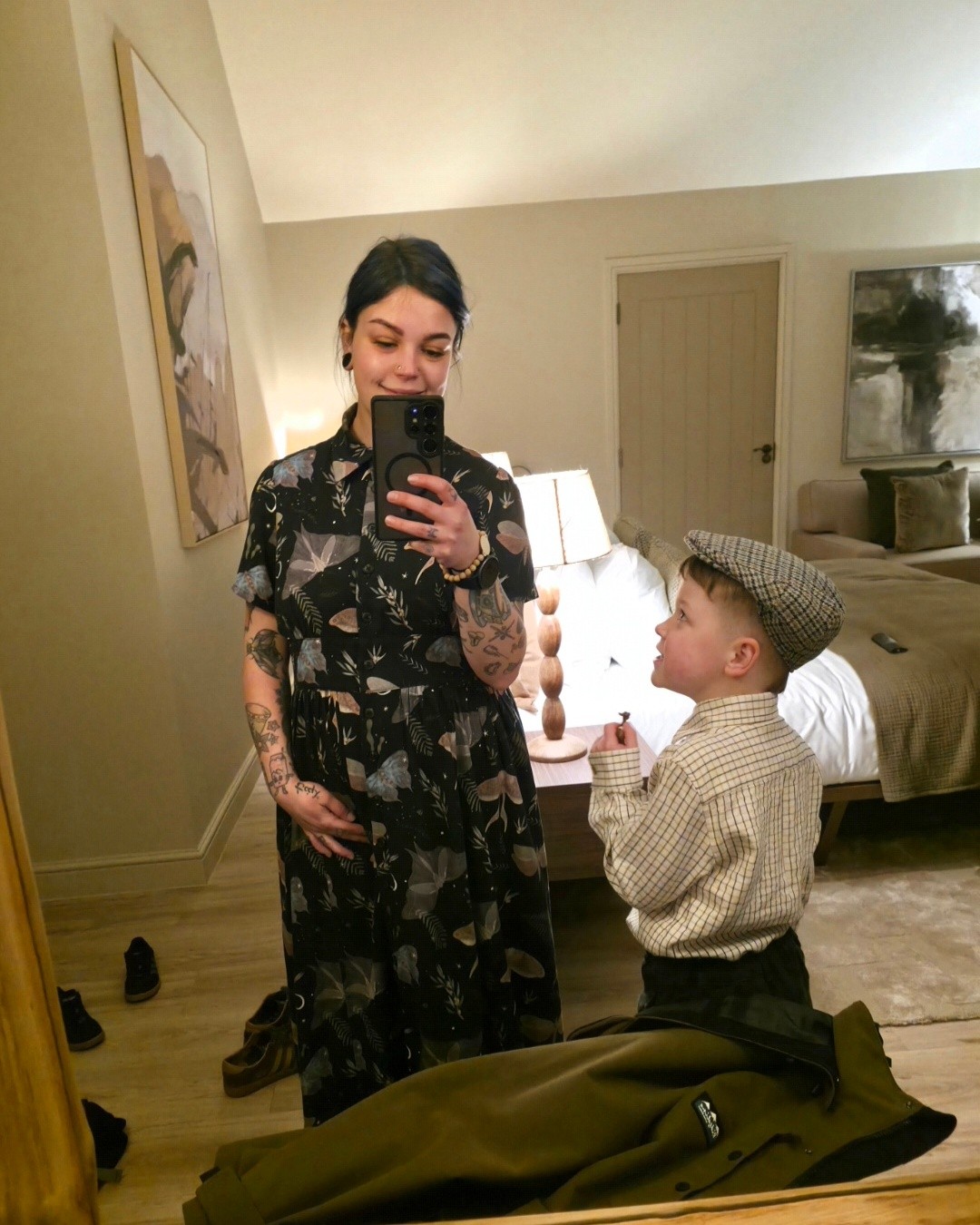 Can you all stop growing up please?! 😭😂
One minute I'm doing your very first lobe piercings, the next you're back asking for seconds, thirds, helix piercings... and somehow you're actual adults now?!
I've watched clients leave school, head off to college and uni, start careers, and even come back years later with friends, partners and family. Where has the time gone?!
It honestly means the world that you keep choosing me. Whether you've had one piercing or ten, recommended me to someone, or simply liked and shared a post, you've helped my little business grow.
I genuinely have the best clients, and I'll never stop being grateful for every single one of you. 🖤
Now, if you could all stop growing up and making me feel ancient, that would be great... thanks. 😂🫶
Love from me & Elijah (my not so little man)