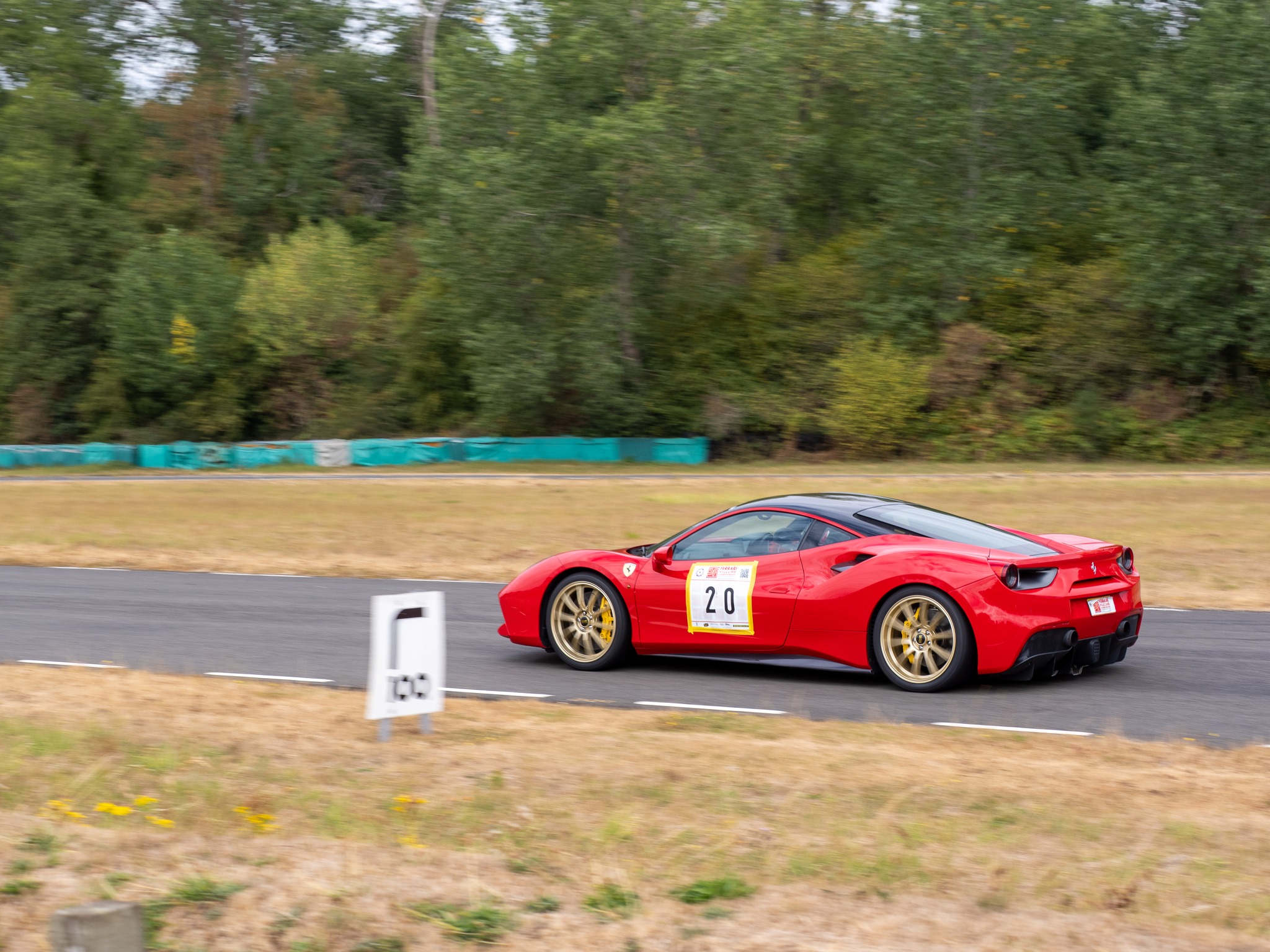 The fight in the Superformance Ferrari Hillclimb Championship is heading to the wire, with just a single point separating the top two competitors, and with only two rounds left it is still very much all to play for. The next round takes place at Gurston Down on 30th August.
A full report covering the SFHC action at Curborough will be available soon, but for now a small selection of photos from the popular sprint venue this weekend.
Want to join in the fun? Call the team on 01327 855430 to learn more about competing in your Ferrari with the Club.