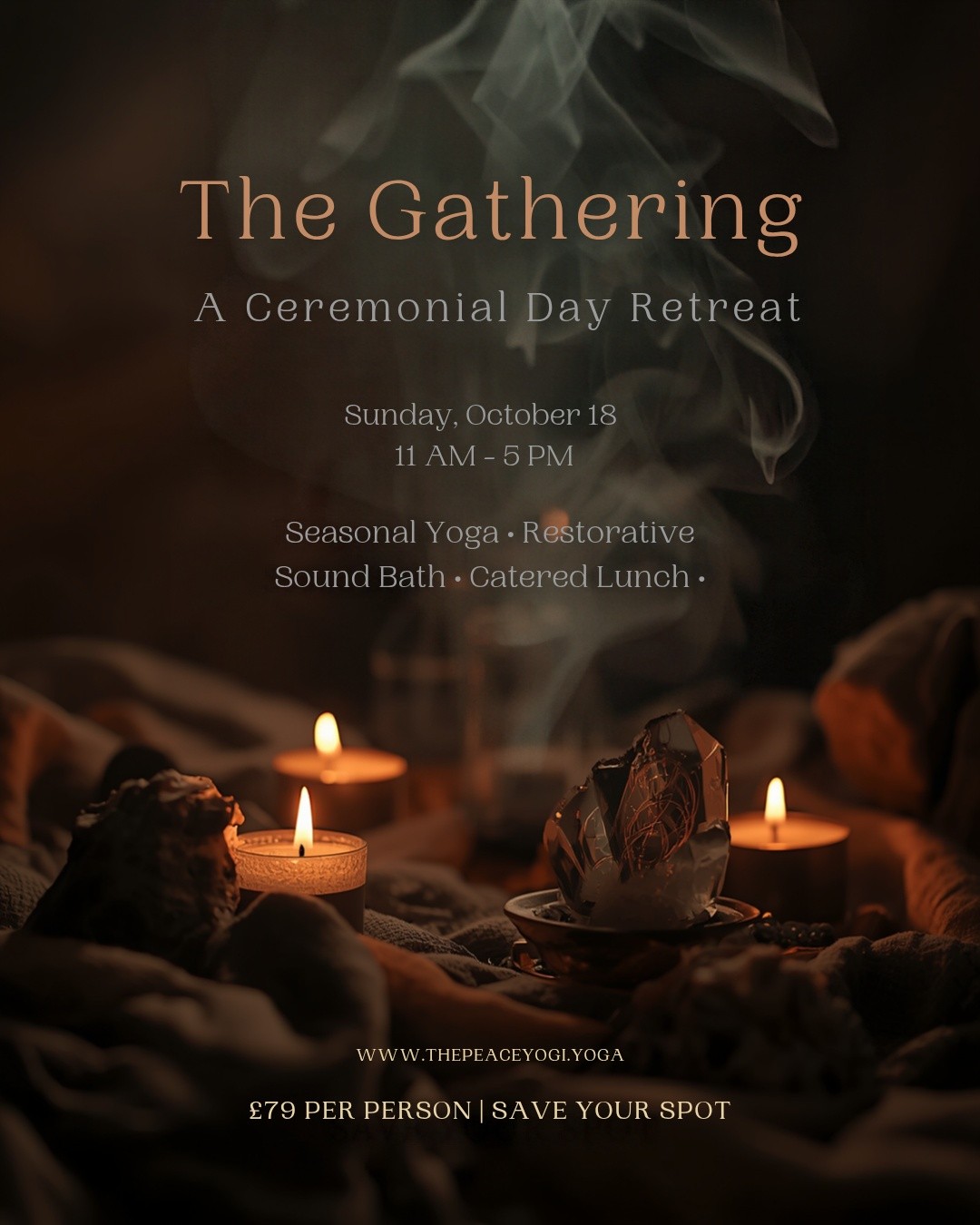 Six hours without your phone, without putting the tea on, and without running around after anyone else.
As we head into autumn, I’m hosting a day retreat in Newport called The Gathering on Sunday, October 18th (11am - 5pm).
We’re spending six hours together doing seasonal Hatha and gentle Yin yoga, a crystal sound bath, and a catered retreat lunch. Just a proper, uninterrupted pause to drop your shoulders and reset your nervous system before winter sets in.
It’s £79 for the whole day including lunch. Whether you want to bring a friend or just come on your own for some quiet time, you’ll be so warmly welcomed.
I’ve got 12 spaces left for this one. If you’d like to join us, pop over to the link in my bio to book your spot, or drop me a message if you want to ask anything first.
Lyndsey x
#newport #retreatday #wellbeing #retreat #newportsouthwales