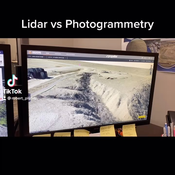 Testing Lidar by making comparisons to previous surveys which were completed using Photogrammetry.