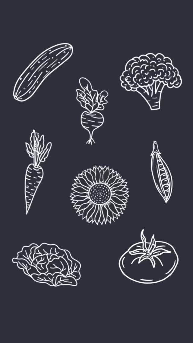 Recently I designed some packaging and postcards for my friend Nicki from @loveofdirt for her Curated Heirloom Seed Bundle 🌻🌽🥬
We wanted to create something that felt organic and handmade, so I hand-drew a collection of vegetable and sunflower illustrations in Procreate, then vectorised them to create a seamless pattern. This custom artwork wraps both the kraft box packaging and the matching postcard inserts.
Here is the hand drawn illustrations I created, and I thought I’d share as a cute animation.
If you love hand illustrated drawings as much as I do, check out my website as I offer it in branding, marketing, patterns and individual illustrations for my clients.