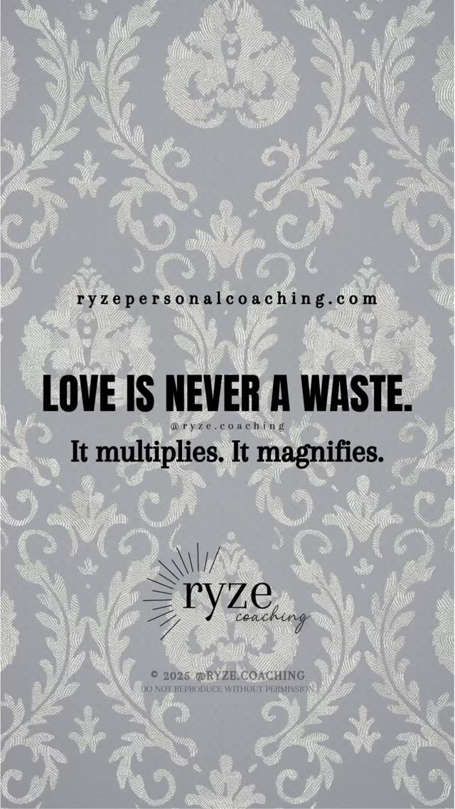 LOVE is the most renewable energy we have.
What we put out, we call back in...
eventually.
abundantly.
aligned - yet often in ways we never expected.
Don’t miss all your love boomeranging back in the most unsuspecting ways.
With Love,
Latoya
#love #lovereels #lovelife