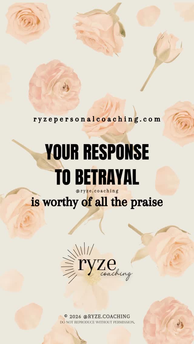 You refused to become what hurt you.
You didn’t fold.
You didn’t fracture.
You went within.
You moved around.
You didn’t let the pain redefine you.
Truth recalibrates. I celebrate you!
Sending you love,
Latoya
#betrayal #response #celebrate #worthy