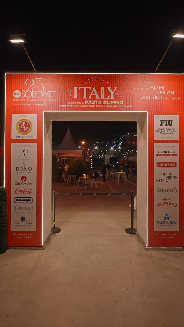 We had a blast hosting events showcasing our wonderful Italian Cocktails at the South Beach Food & Wine festival — thanks for letting us bring a little Aperitvo Hour to your gourmet gathering on the beach, @sobewff!