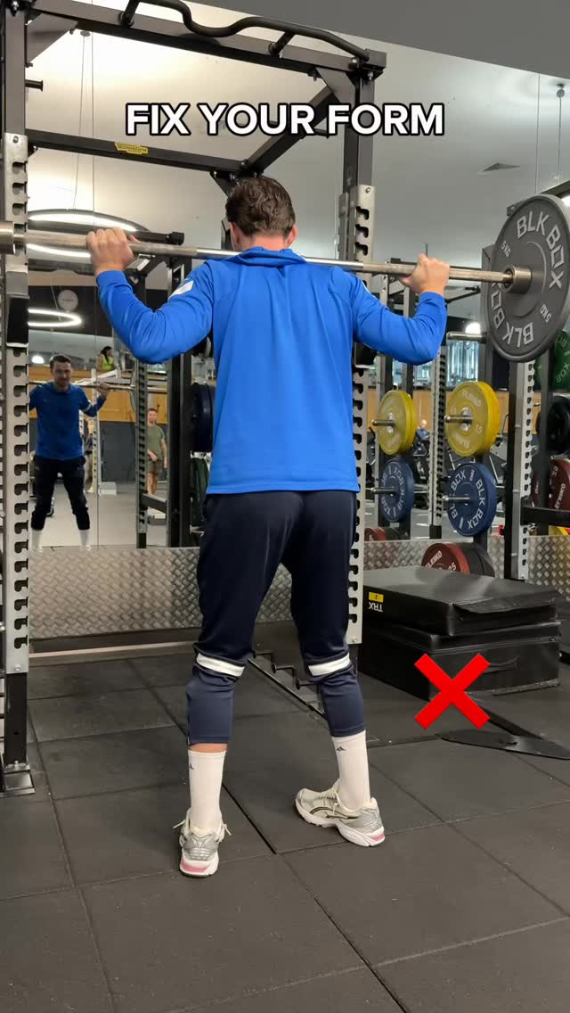 Fix your form 🏋️♂️