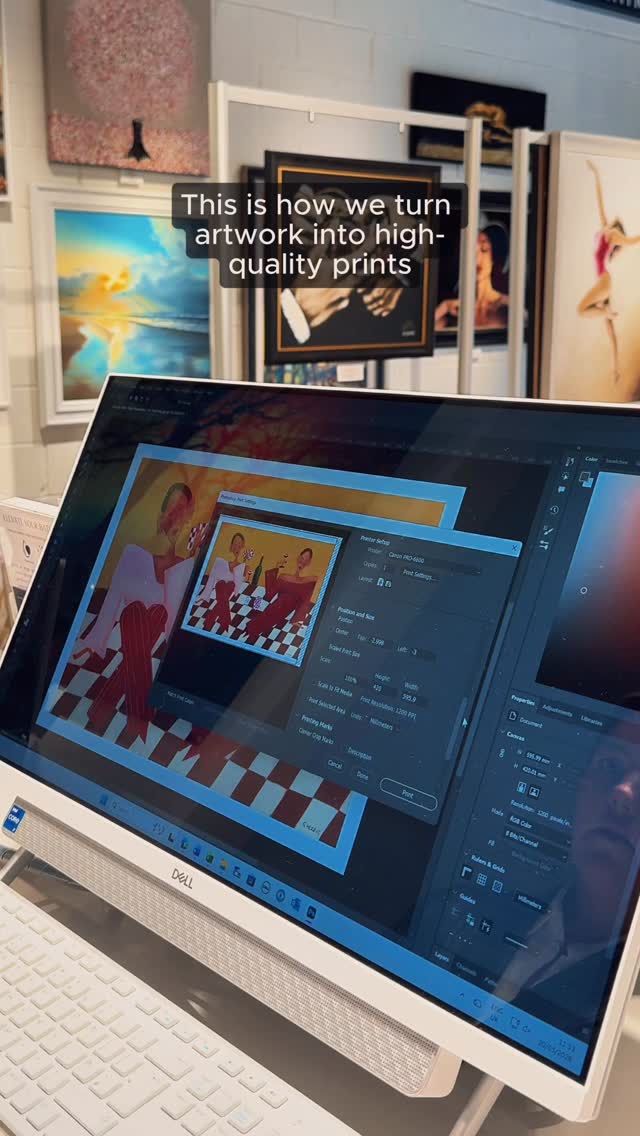At R Young Art, we’re more than just a gallery.
Alongside original artwork and bespoke framing, we also offer professional fine art scanning and printing services for both artists and customers.
Whether you’re an artist wanting to create high-quality prints of your work, or looking to just reproduce a meaningful piece for your home - we help bring artwork to life with exceptional detail, colour and finish.
Everything is handled in-house using professional printing equipment.
It’s all part of creating a gallery experience that’s creative, personal and built around art in every form.
—
Interested in printing your artwork? Send us a DM or visit the gallery to find out more 🎨
#wokingham #bracknell #berkshire #ukart #ukartists