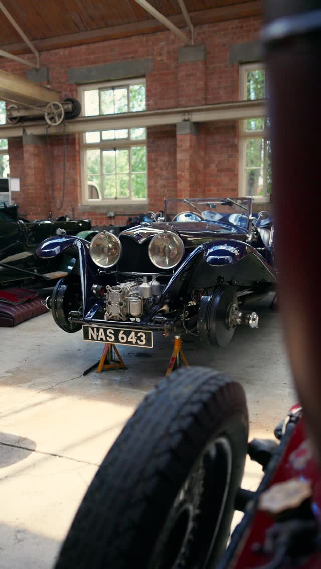 The Blue Streak is a supercharged 2.5-litre Riley special with VSCC competition approval, that belongs to our friends and Bicester Motion neighbours @heroerarally
Based around a 1938 Riley Adelphi chassis and with a blown engine that produces an impressive 225bhp, it is a unique and striking pre-war sports car.
Kingsbury Racing Shop has been commissioned to complete a thorough mechanical overhaul including redesigning the front shock absorber mountings and front axle improvements prior to its next HERO ERA Rally.
#Kingsbury #KingsburyRacingShop #Riley #HEROERARally #VSCC