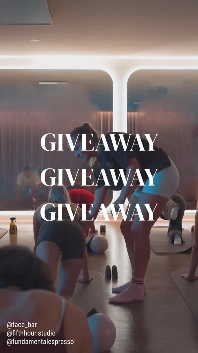 ✨ GIVEAWAY TIME ✨
ENTRIES CLOSED
We had such an incredible response to our collaboration event that we decided to keep the excitement going!
To celebrate, we’re giving away a beautiful gift pack featuring goodies from all three businesses.
To enter:
Follow all three pages:
@face_bar
@fifthhour.studio
@fundamentalespresso
Share this post to your story
Tag your friends in the comments (each tag = an extra entry!)
Good luck! The winner will be drawn on Monday, 29 June 🤍