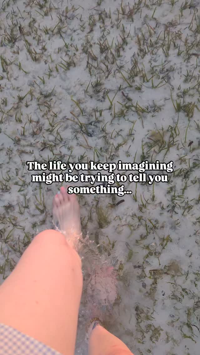 If you keep imagining a different life...
It's not because you're ungrateful
It’s not because you’re wrong for wanting more
And it's definitely not because you're asking for too much
I think we've been taught to distrust our desires 🥺
To tell ourselves they're unrealistic
Selfish
Impossible
But what if your desires aren't random?
What if they're information? Divinely placed within you for a reason?
The women in my world often think they need to ignore the life they want.
In reality...
Learning to listen to it is the place where everything wonderful begins, where your dream life becomes your real life 🩷
✨ Follow me @jennyburleyward for healing, nervous system wisdom and gentle reminders that you never need to shrink or dismiss your dreams 🤍