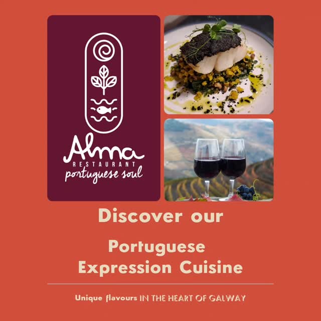 Did you know that Portuguese cuisine is one of the original fusion cuisines of the world?
At Alma, we bring our "Portuguese soul" to the heart of Galway, combining the richness of tradition with the flavours and influences of Portuguese-speaking countries across the globe.
We have created a truly expressive cuisine where every single dish tells a story.
Come and enjoy an intimate, warm atmosphere that is perfect for sharing special moments, beautifully paired with our carefully curated selection of Portuguese wines.
Our menu changes regularly to guarantee the freshest ingredients, so there is always something new to discover. Have you booked your table for this week yet?
Opening Hours:
Dinner: Wed–Sat, 6:00pm–9:00pm
Lunch: Fri–Sun, 12:30pm–3:00pm
📍 Unit 1, Lydon Court, Galway
💻 Book directly at: www.almagalway.ie
#GalwayFood #PortugueseCuisine #TasteOfPortugal #GalwayRestaurants #AlmaGalway
@followers @thisisgalway @blasnagaillimhe