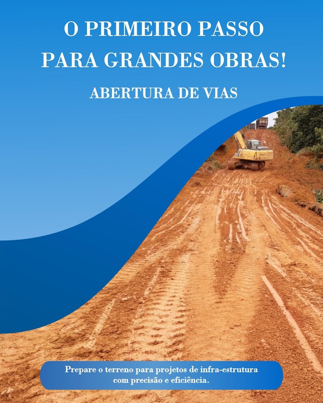 🚧 Abertura de Vias: O Processo Essencial para a Transformação Urbana 🚧
Quando se trata de expandir a cidade ou melhorar a infraestrutura, a abertura de vias é um dos passos mais importantes. Seja para novos bairros, melhoria de acessibilidade ou facilidade no transporte, é essencial planejar bem o processo.
Está pensando em fazer esse tipo de obra? A nossa experiência pode ajudar a tornar o seu projeto mais eficiente e com resultados de qualidade! 💡
#aberturadevia #infraestrutura #transformaçãourbana #mobilidad #urbanismo #obra