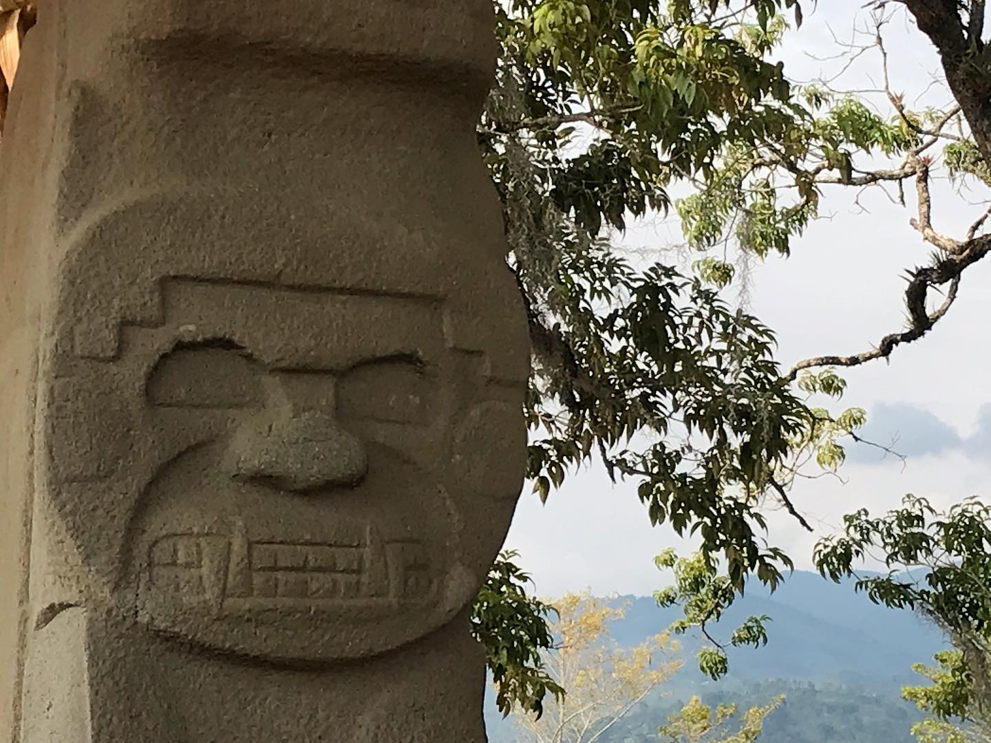 Today we are visiting some of the spectacular statues and burial tombs that make up the #unescoworldheritage site of San Agustin!