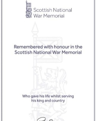 Do you have a relative listed in our rolls of honour? Did you know you can order special commemorative certificates and extracts of the rolls of honour through our website? You can search our online database for free to find war casualties and order certifcates and extracts from our online shop.
A small fee applies to cover production costs and delivery. See link below to order.
https://www.snwm.org/shop/roll-extracts/