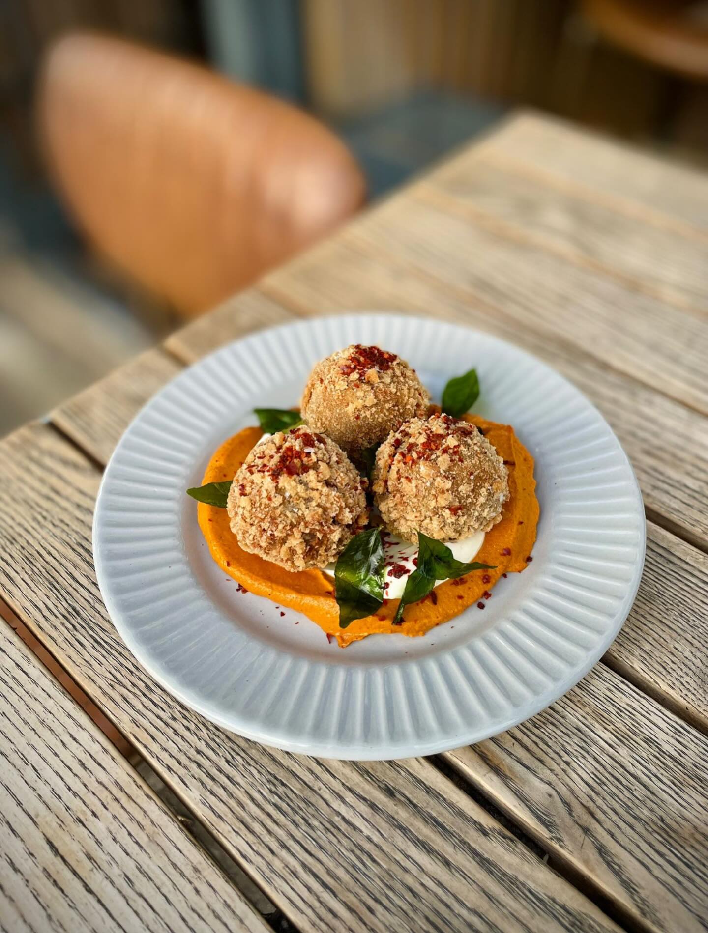 Mutton croquettes.
