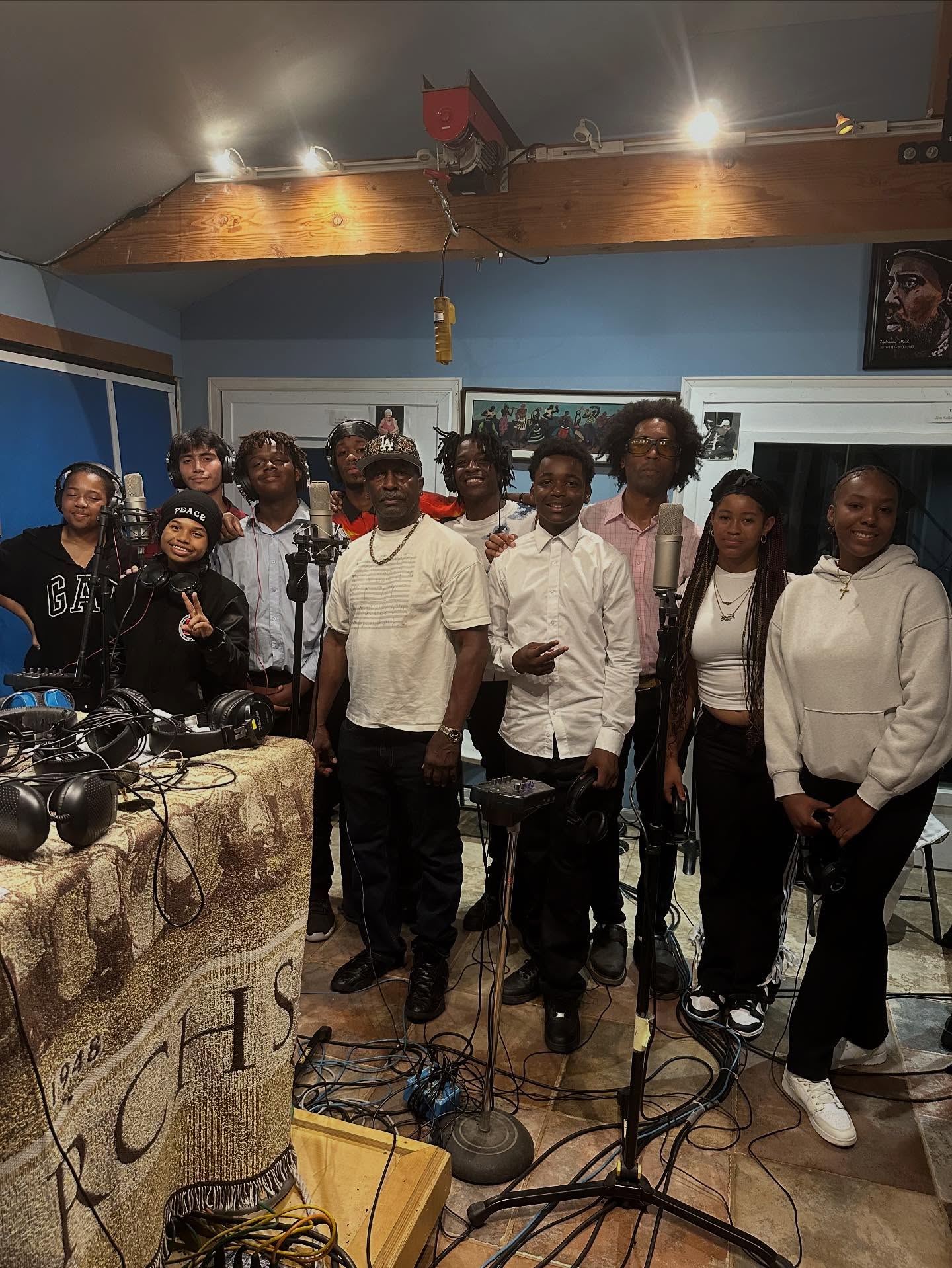 The Pullum Center choir and jazz band have been in the studio recording for our annual virtual gala dropping November 21st! More info about guest performers coming soon so stay tuned🎶! #performingarts #nonprofit #music #artseducation