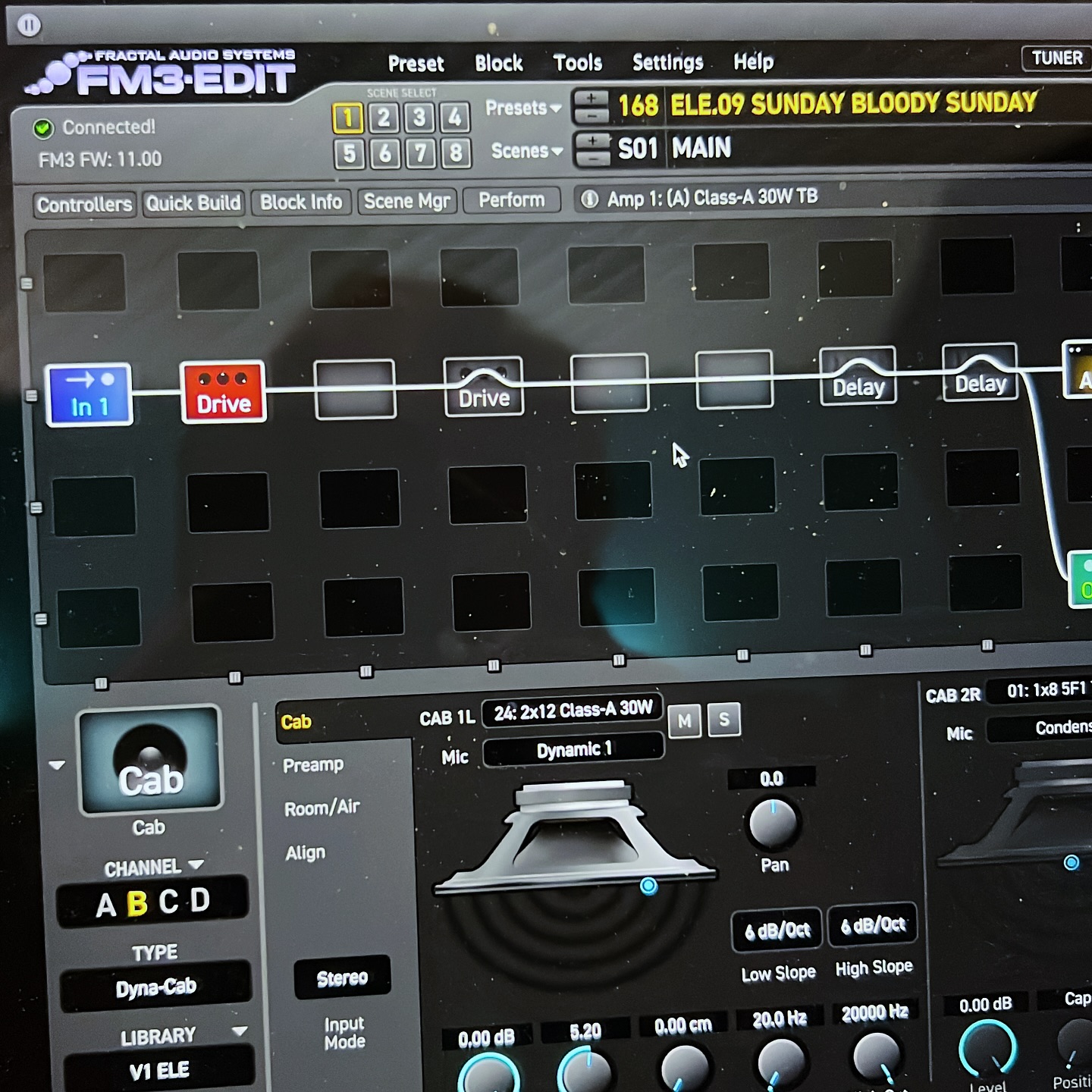 FM3 updates in the making… I’ll rework the updates I recently released for af3 and fm9 as I really like the way these sound with the settings I changed for the fm3, so stay tuned as I’ll re-release them all (zoo tv to IE15) in the next couple days!
#edosounds #fractalaudio #fm3 #axefx #thedge #u2 #guitar #guitartone #guitarfx