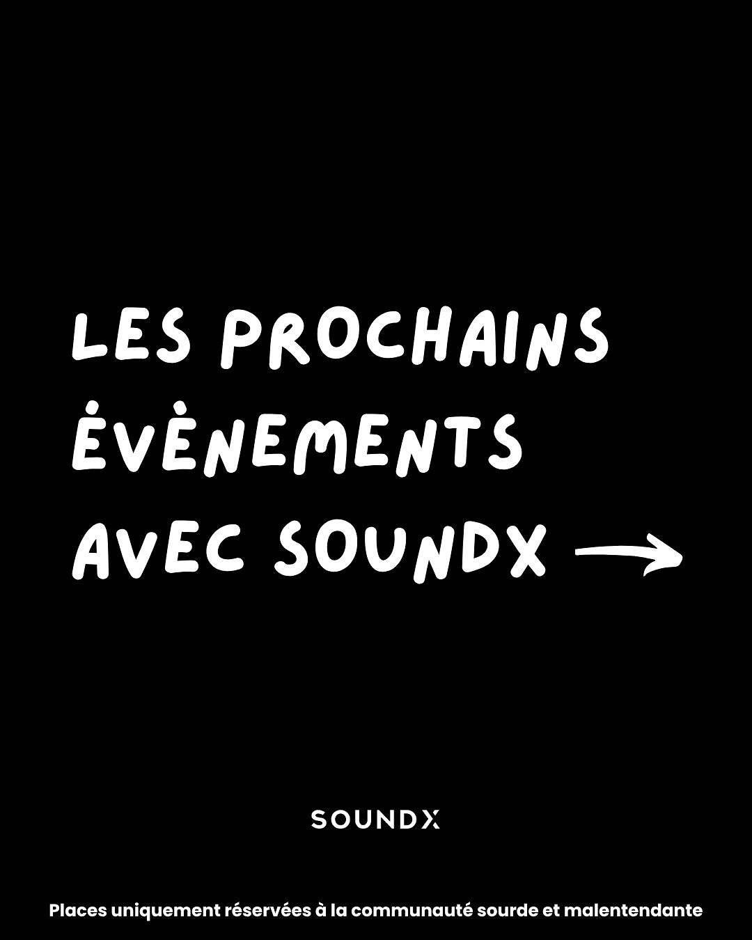 Événements à venir :
Mustafa The Poet & Ramy
📍Théâtre du Châtelet
📅 20h - Samedi 15 novembre 2025
🎫 2 places disponibles
PSG - Bayern Munich (Ligue des Champions)
📍Parc des Princes
📅 21h - Jeudi 20 novembre 2025
🎫 6 places disponibles
La Cage aux folles (répétition Générale)
📍Théâtre du Châtelet
📅 Jeudi 4 décembre 2025
🎫 3 places disponibles
✍️ Dis nous quel événement t’intéresse et avec qui tu veux venir.
❗️Places réservées à la communauté sourde et malentendante.