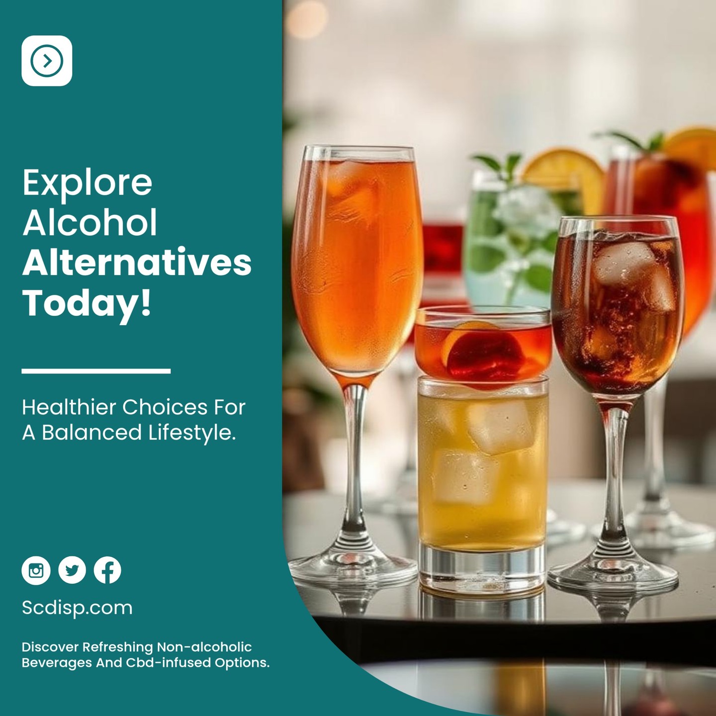 Exploring alcohol alternatives? 🍹 Discover non-alcoholic spirits, CBD-infused drinks, and herbal blends for a healthier lifestyle!