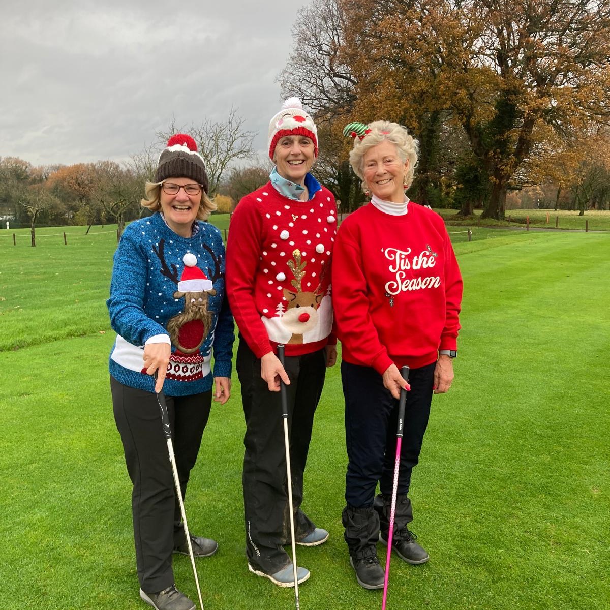 Earlier this week the SGC Ladies Christmas Tree Event took place with 77 Ladies sitting down to Christmas lunch, a prize giving and the 12 days of Christmas. Kingston food bank came along to receive generous donations and also explain the important work they do over Christmas. Congratulations to Andrea Mason, the winner of the fancy dress competition and big thanks to our fantastic F&B team for hosting such a wonderful lunch. #christmasgolf #golfatchristmas #golfsanta #surreyladiesgolf #ladiesgolf #surreywomensgolf #surreygolfcourse