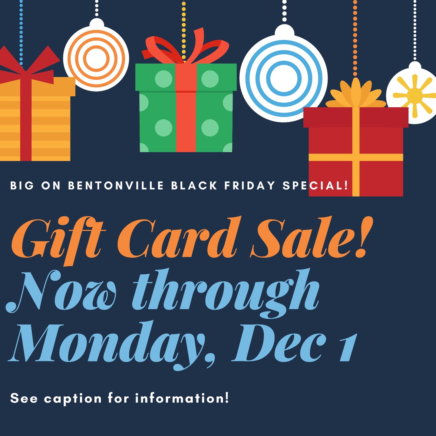 🎁 Looking for the perfect holiday gift? Give the gift of Bentonville fun with a Big on Bentonville golf cart tour!
Use code SAVE15 at checkout to get 15% off your gift card purchase — now through Monday, Dec. 1!
Head to our website and scroll to the bottom of the homepage to hit “Buy a Gift Card.” 🚗🎄✨
bigonbentonville.com
#HolidayGiftGuide #GiftIdeas #ShopLocal #SupportSmallBusiness #HolidayDeals #GiftCards #ChristmasGifts #HolidaySavings