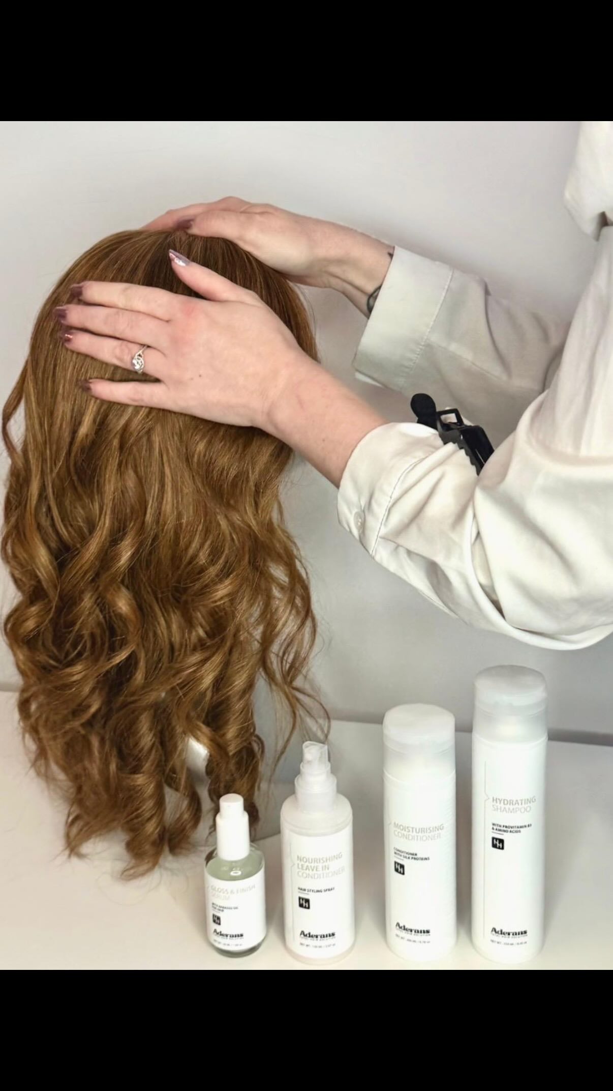 ✨ Tutorial from Lisa ✨
This step-by-step features our NEW Aderans Wig Care Range — created to nourish, protect, and keep your wig looking its best every day.
Now available at Parrucche 💁🏼♀️
⭐️ Products Featured:
* Hydrating Shampoo
* Moisturising Conditioner
* Nourishing Leave-In Conditioner
* Gloss & Finish Serum
⭐️ Wig Featured:
Penelope Wig by Jon Renau | Shade: Caramel Ribbon
🤍Exclusive at Parrucche🤍
#parrucchewigs #wigshopsglasgow #nhswigsupplier ✨ Tutorial from Lisa ✨
This step-by-step features our NEW Aderans Wig Care Range — created to nourish, protect, and keep your wig looking its best every day.
Now available at Parrucche 💁🏼♀️
⭐️ Products Featured:
* Hydrating Shampoo
* Moisturising Conditioner
* Nourishing Leave-In Conditioner
* Gloss & Finish Serum
⭐️ Wig Featured:
Penelope Wig by Jon Renau | Shade: Caramel Ribbon
🤍Exclusive at Parrucche🤍
#parrucchewigs #wigshopsglasgow #nhswigsupplier