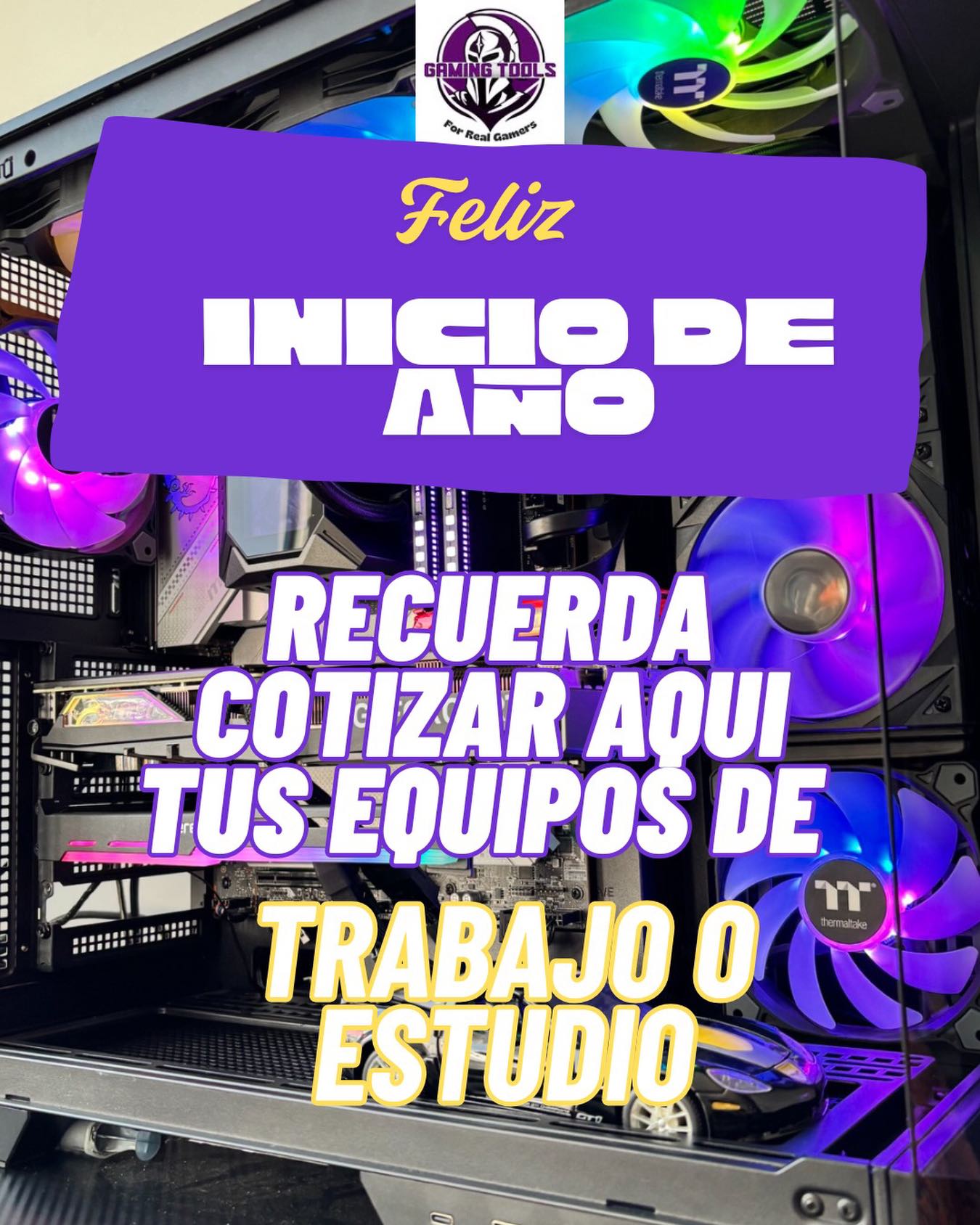 Recuerda cotIzar desde ya nuestros producto para inicio de año