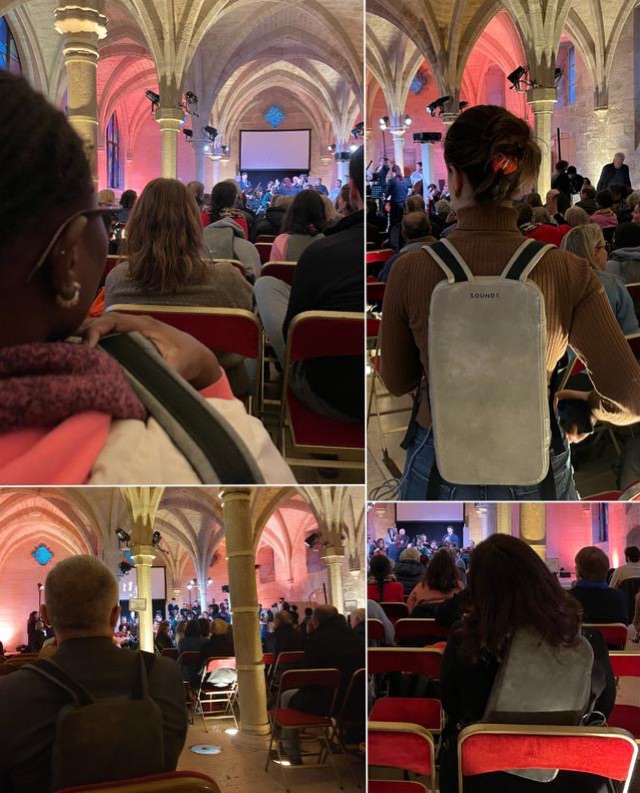 Lors de ce concert au @collegedesbernardins , des élèves de @injsdeparis ont pu vivre d’une autre manière le Requiem et la Symphonie n°3 de Mozart grâce aux gilets vibrants @soundxtech
Une expérience partagée, accessible et inclusive, où la musique se transmet aussi par les vibrations et le corps, au cœur d’un lieu chargé d’histoire.
#SoundX #INJSParis #AccessibilitéCulturelle #MusiquePourTous #Inclusion