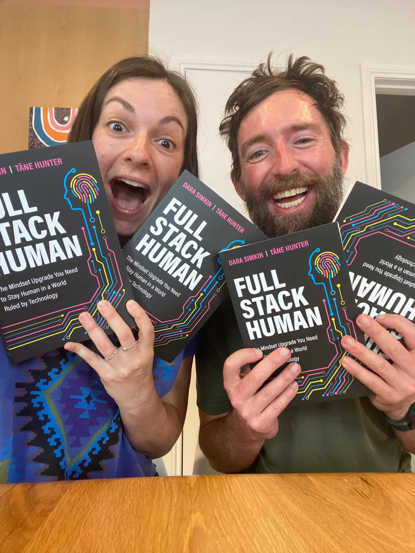 📣 Full Stack Human hot off the press! 📣
We ended 2025 in a flurry of final copy edits, design revisions, and a little bit (or a lot) of writing fatigue…
And now we dive into 2026 with our very first copies of our first-ever book, Full Stack Human.
Your brand new guide to staying human in a world ruled by technology.
Co-written with @culturehero.co to bring you a healthy dose of everything we believe in - adaptability, hope, curiosity, play, science, and the kind of future worth getting excited about -
One built by Full Stack Humans 🚀
And can’t wait to share it with you.
Head to our bio to pre-order your copy 🫶
#FullStackHuman #NewBooks #FutureReady