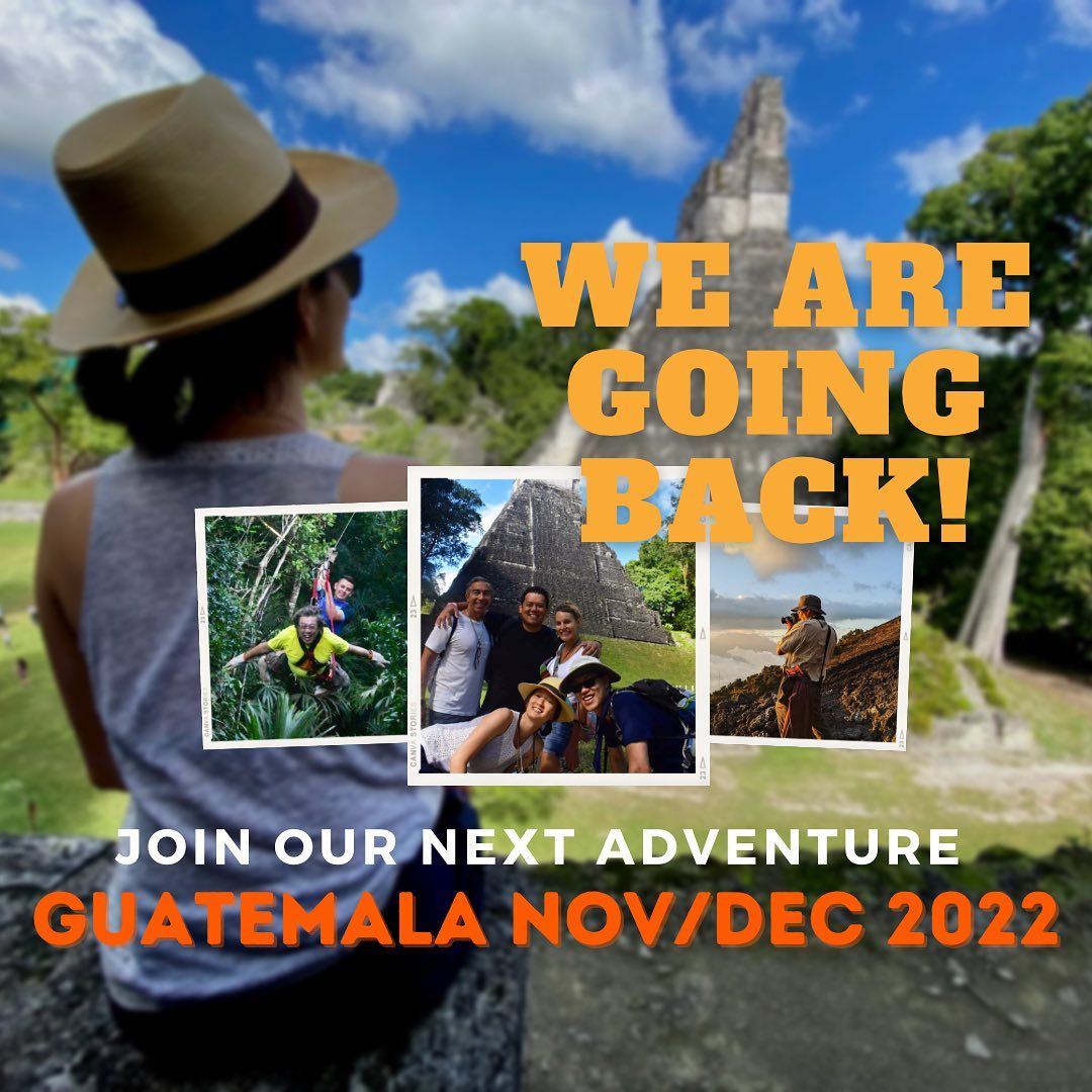 WE ARE GOING BACK 🙌
🌋 Super excited to announce our next adventure back to Guatemala Nov/Dec of this year.
➡️LINK IN BIO for full details.