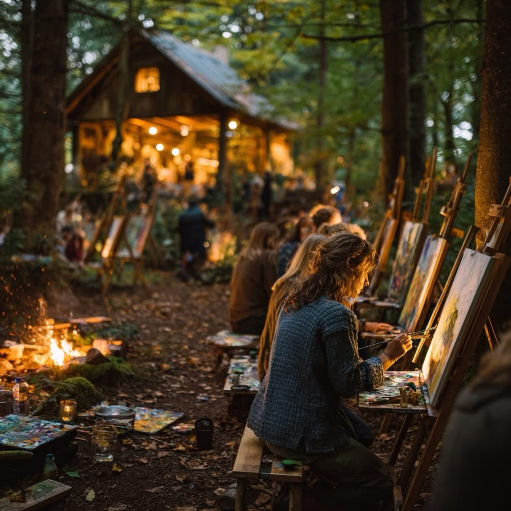 L'atelier Palette des Anges propose son stage d'été en Alsace
Du Lundi 24 août (10h) au Jeudi 27 août 2026 (14h)
Un temps pour créer.
Un temps pour ralentir.
Un temps pour être ensemble.
Je t’invite à une parenthèse douce et inspirante au cœur de la forêt alsacienne, dans un chalet rustique niché à 700 mètres d’altitude.
Ce stage Art & Nature est pensé comme une retraite créative accessible à toutes et tous, sans prérequis artistique, où l’on vient se déposer, respirer, créer…ou simplement être présent(e).
🎨 Création & peinture inspirées par la nature
🌱 Temps de méditation et de présence
🌲 Espaces de liberté et de solitude choisie
🔥 Repas conviviaux, soirées chaleureuses
🔥 Si la météo le permet : feu de camp le soir, sous les étoiles
🍷 Accueil le premier jour autour d’un apéritif de bienvenue
🥗 Jeudi midi : repas festif de clôture, pour se dire au revoir en douceur
🍽️ Repas & convivialité
Repas traiteur, cuisine de terroir et produits locaux
Une soirée avec dégustation de vins d’Alsace (pour celles et ceux qui le souhaitent 🍷)
⚠️ Besoins alimentaires spécifiques : merci de me contacter en message privé.
👉 Chacun vit le stage à son rythme, entre moments partagés et temps pour soi.
🛖 Hébergement
Chalet en lisière de forêt, au col de la Fraisse
À proximité du col de la Perheux et à 2 km du Champ du Feu
Chambres partagées (un lit par personne)
🛏️ À prévoir :
sac de couchage ou parure de lit
oreiller fourni
Le tarif inclut:
✔ Hébergement
✔ Pension complète
✔ Ateliers et accompagnement
✔ Matériel de création fourni :
peintures, chevalet, toiles, pinceaux, papier d’art, matériel de dessin…
Tout est inclus dans le tarif pour que tu puisses te laisser porter.
Nous nous retrouvons directement au chalet le lundi 24 août à 10h, pour débuter le stage en douceur.
💶 Tarif
590 € TTC
💫 Facilités :
Paiement possible en 2 ou 3 fois
Offre parrainage : viens avec une amie / un ami → – 30 € chacune
📩 Infos, détails & inscriptions en message privé ou au:
06-67-94-44-75
#stage #art #artetnature #retraitebienêtre