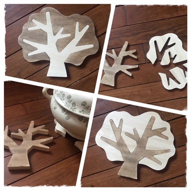 Dessous de plat arbre… #dessousdeplat #sousplat #arbre #artisanatfrancais #madeinfrance