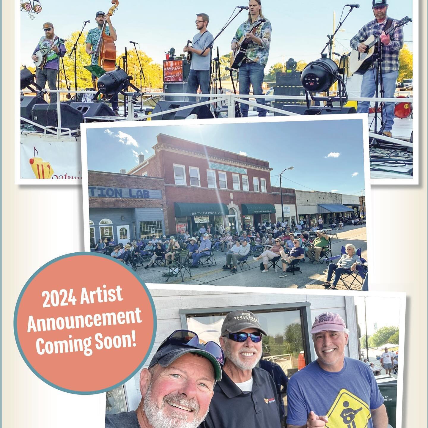 Thanks for an amazing 2023 and we can’t wait to be back in 2024 rocking Downtown Westminster with another great year of Music on Main concerts...Stay tuned for 2024 artist announcements coming soon!!! Cheers to our 2023 lineup: @joslynandtsc @reedyriverstringband @empirestrikesbrass @cruzcontrerasmusic @red_clay_revival @amongstthetreesband @songsfromtheroad @maphillips2193