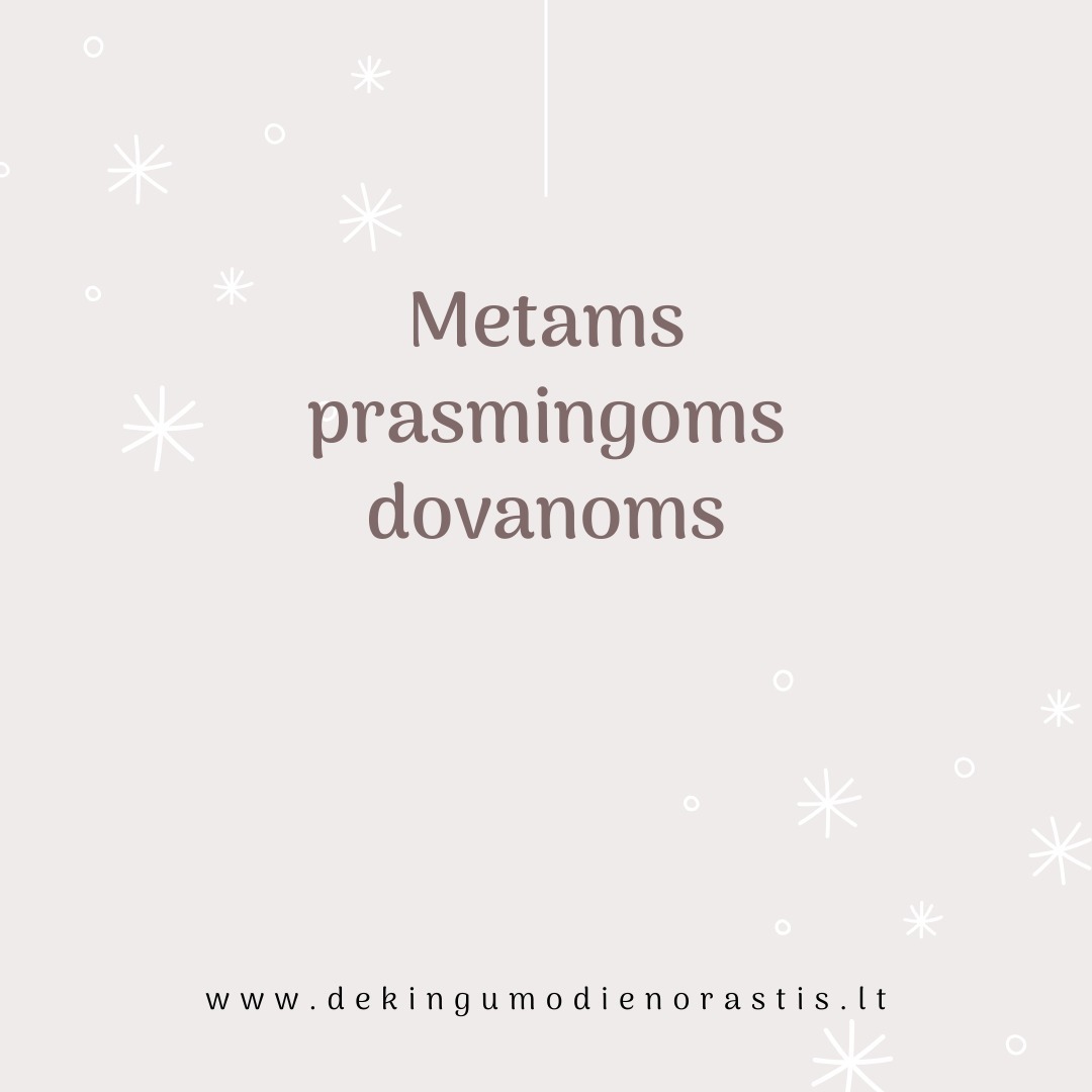 Kiekvienais metais turbūt iškyla tas pats klausimas – ką dovanoti šiemet? 🎁
Kasmet šis klausimas įgauna vis kitą prasmę. Ar tai dėl amžiaus, besikeičiančių laikų ar sukauptos patirties, tačiau jis kas kartą atrodo vis kitoks. ✨
O jūs, ar jau išrinkote šventines dovanas? 🎄 Ką planuojate dovanoti patiems artimiausiems šiemet? ❤️