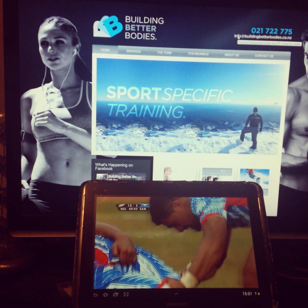All set for the 2nd half. Who would of thought 12-3 to the #allblacks
#nzvssamoa
#rugby
#newzealand
#allblack
#fit
#fitness
#workfromhome
#workingfromhome
#personaltraining
#personaltrainer
#bootcamp
#samvnzl
#nzlvsam
#teamallblack
#teamallblacks
